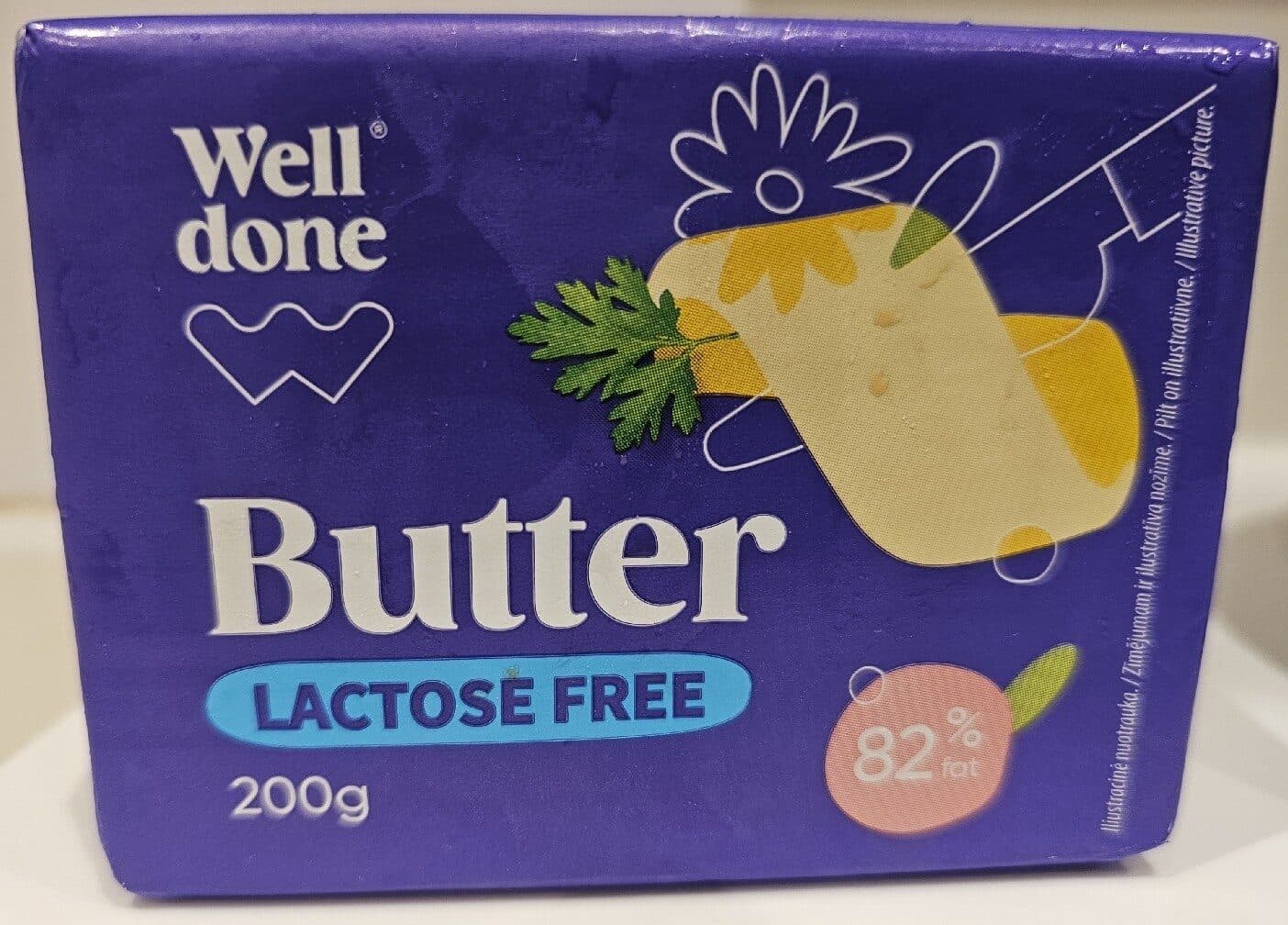 Well Done (Maxima) Sviestas Be Laktozės packshot