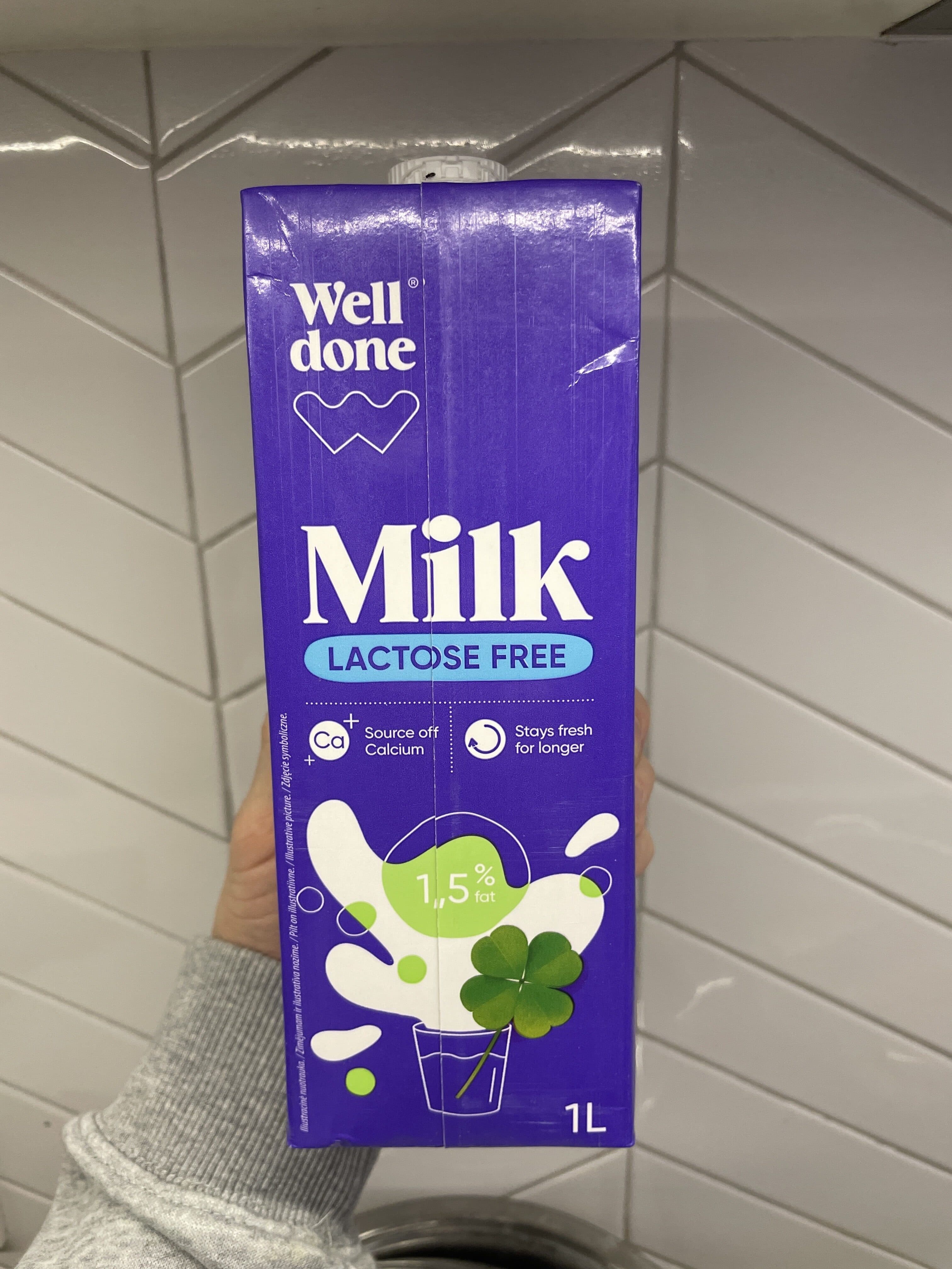 Well Done Milk Lactose Free packshot