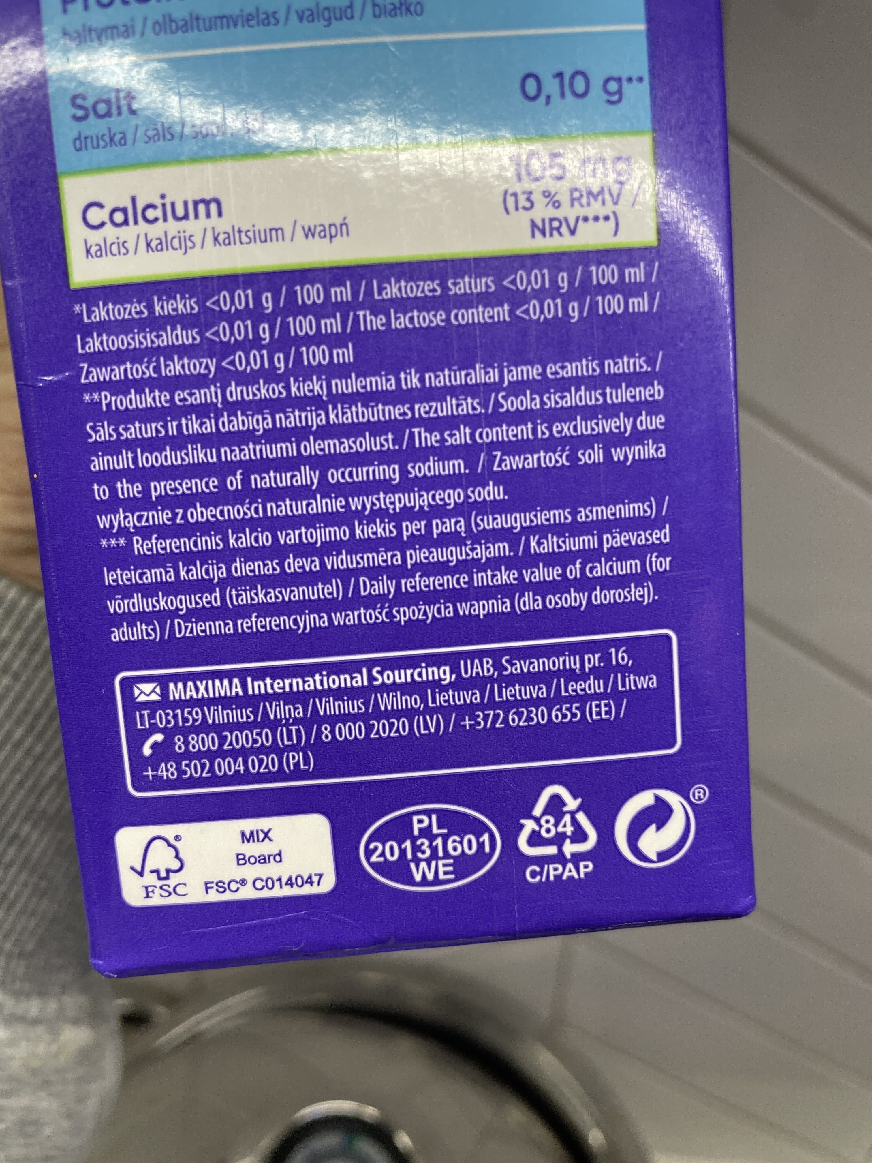 Well Done Milk Lactose Free packshot
