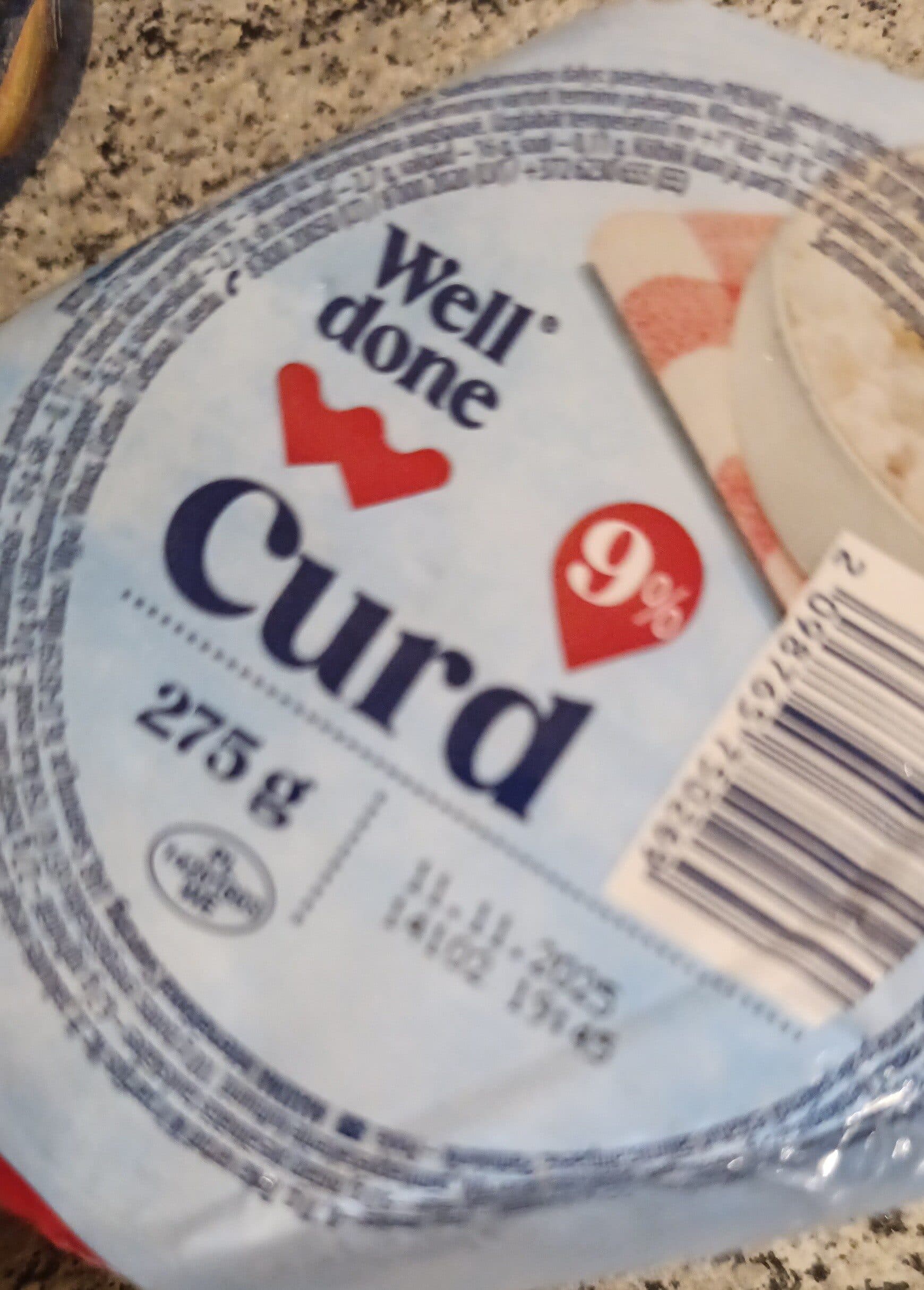 Well Done Curd 9% packshot