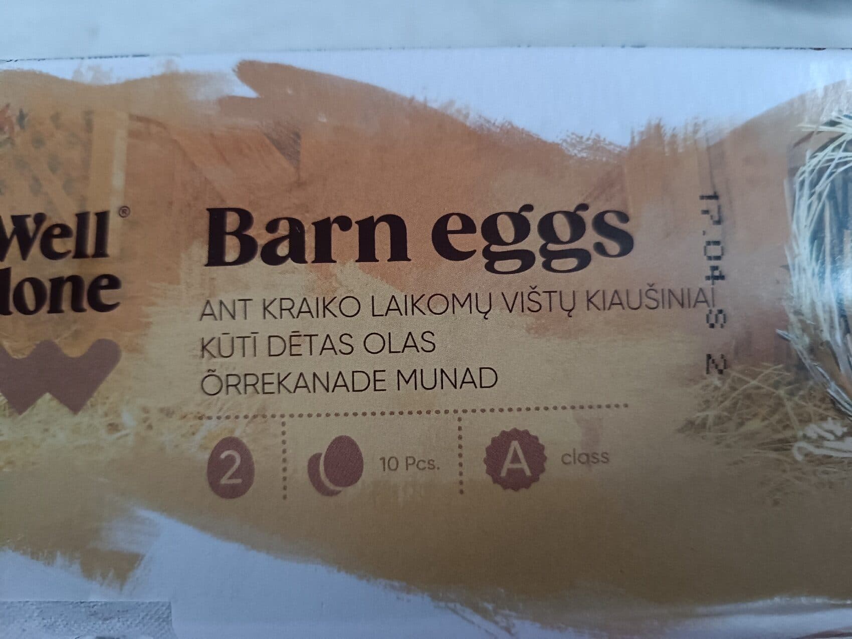 Well done Barn eggs packshot