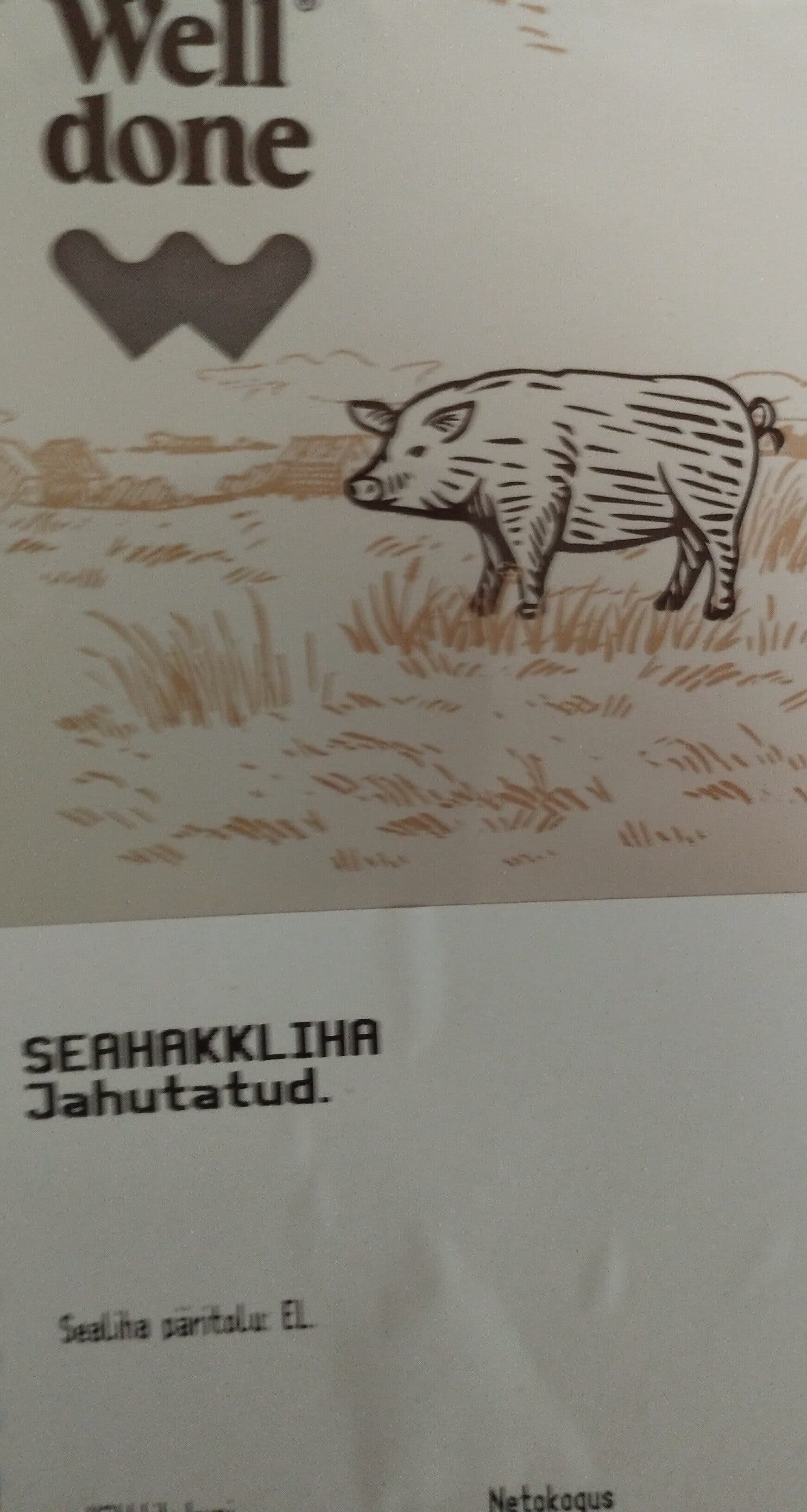 Well Done Seahakkliha packshot
