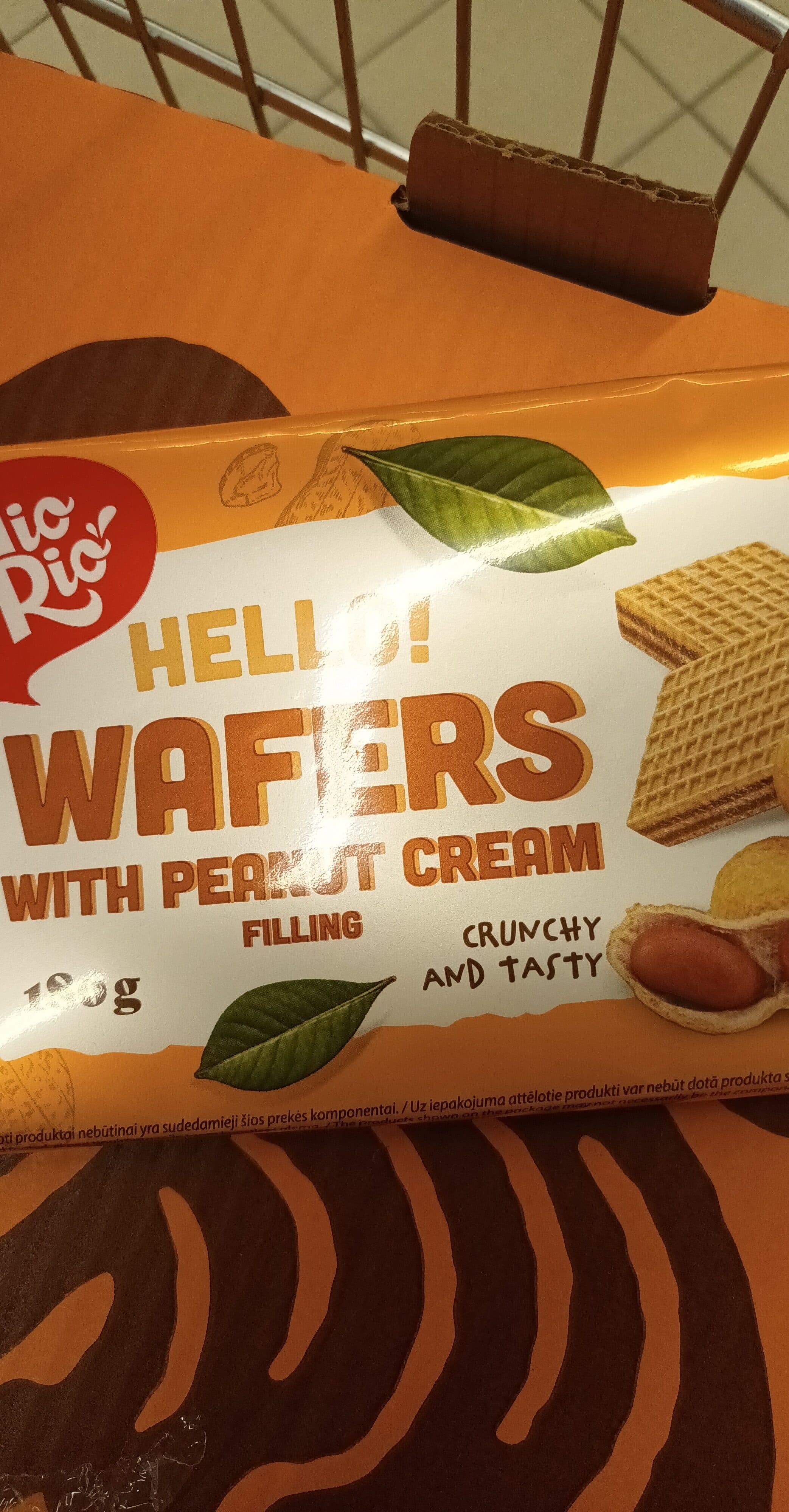 Mio & Rio Vafliai su riešutų kremo įdaru packshot