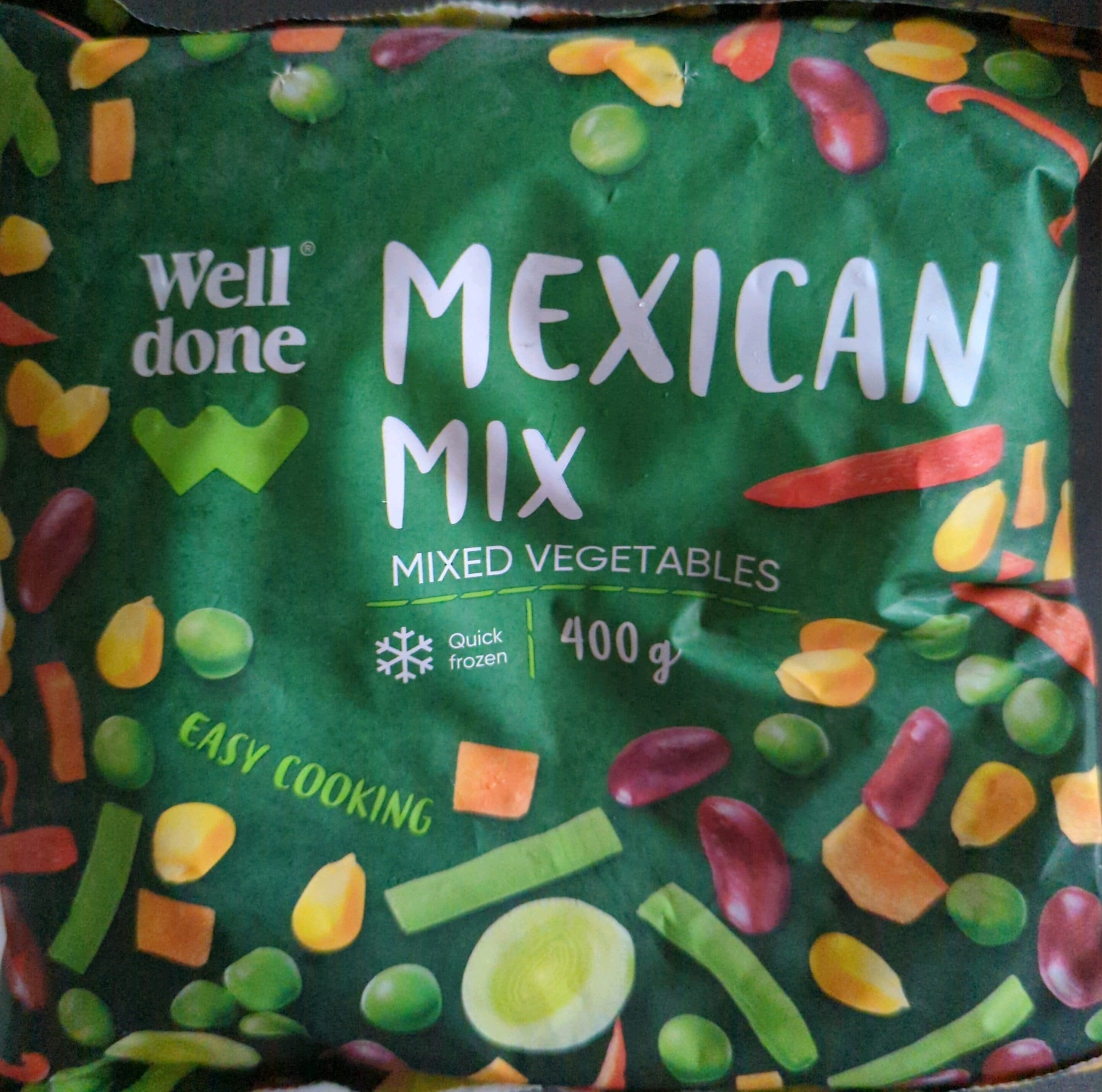 Well Done meksikietiškas daržovių mišinys packshot
