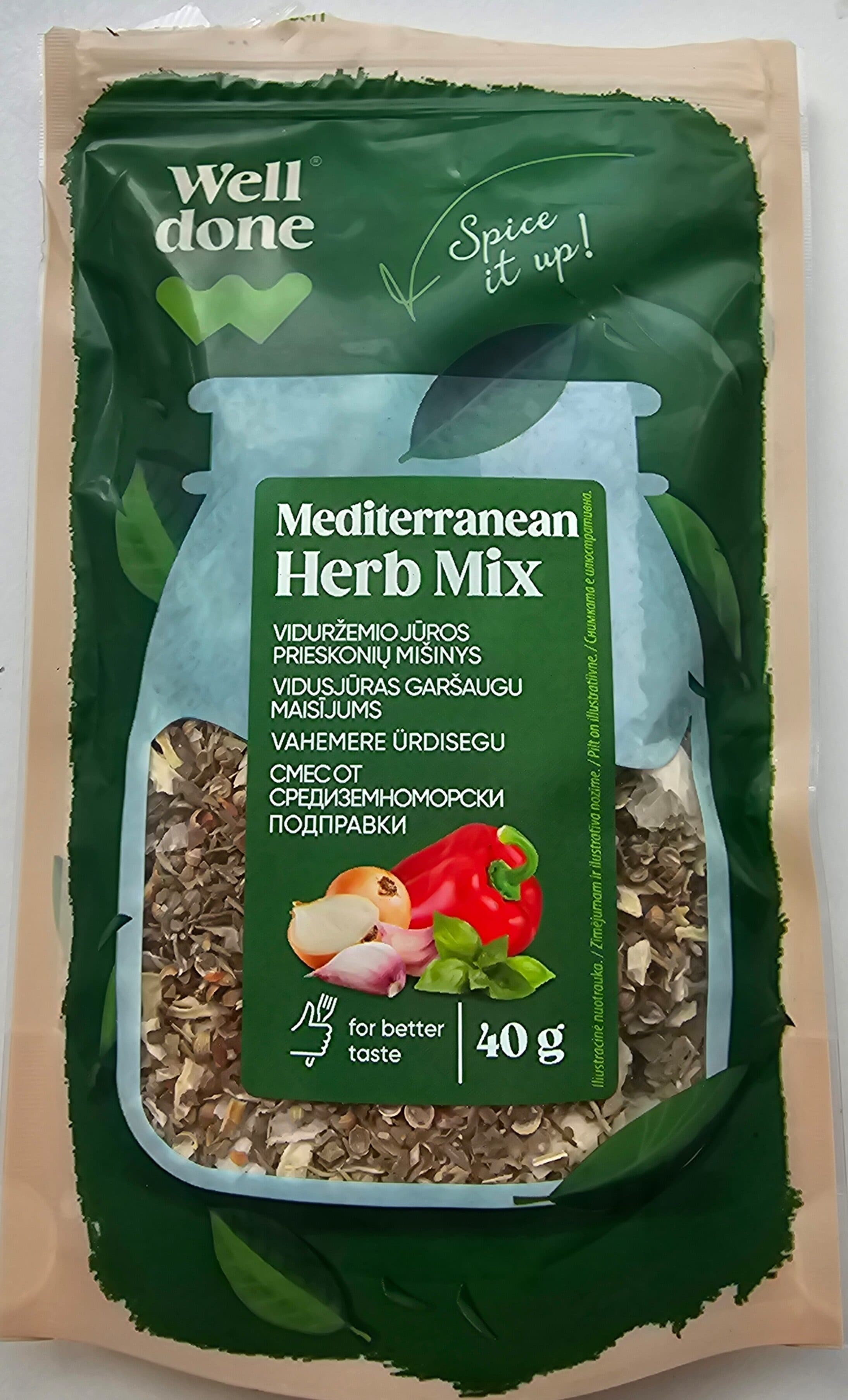 Well done Mediterranean Herb mix packshot