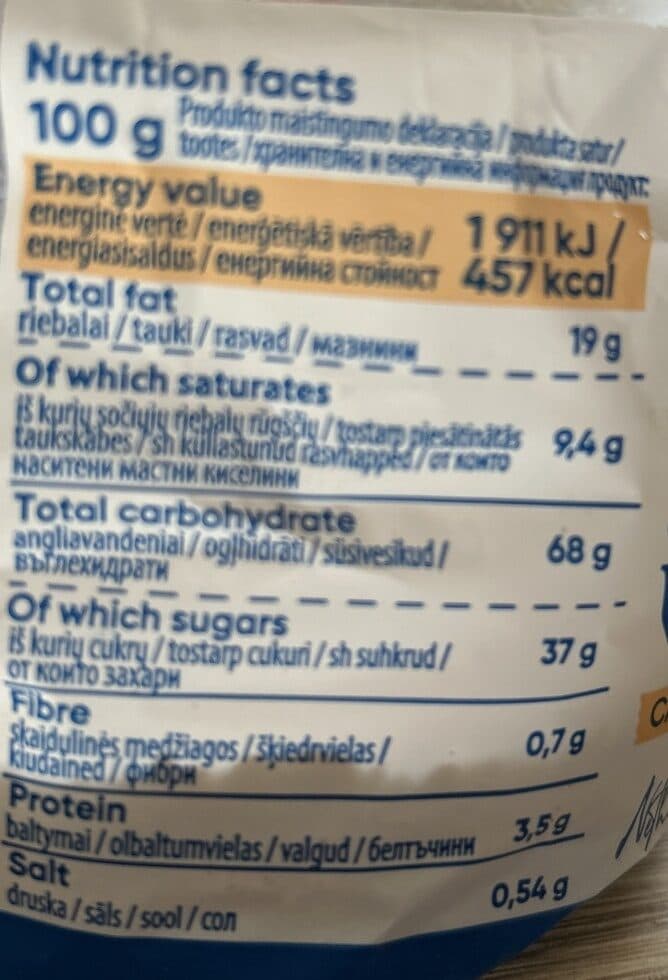 Well done Karameliniai vafliai packshot