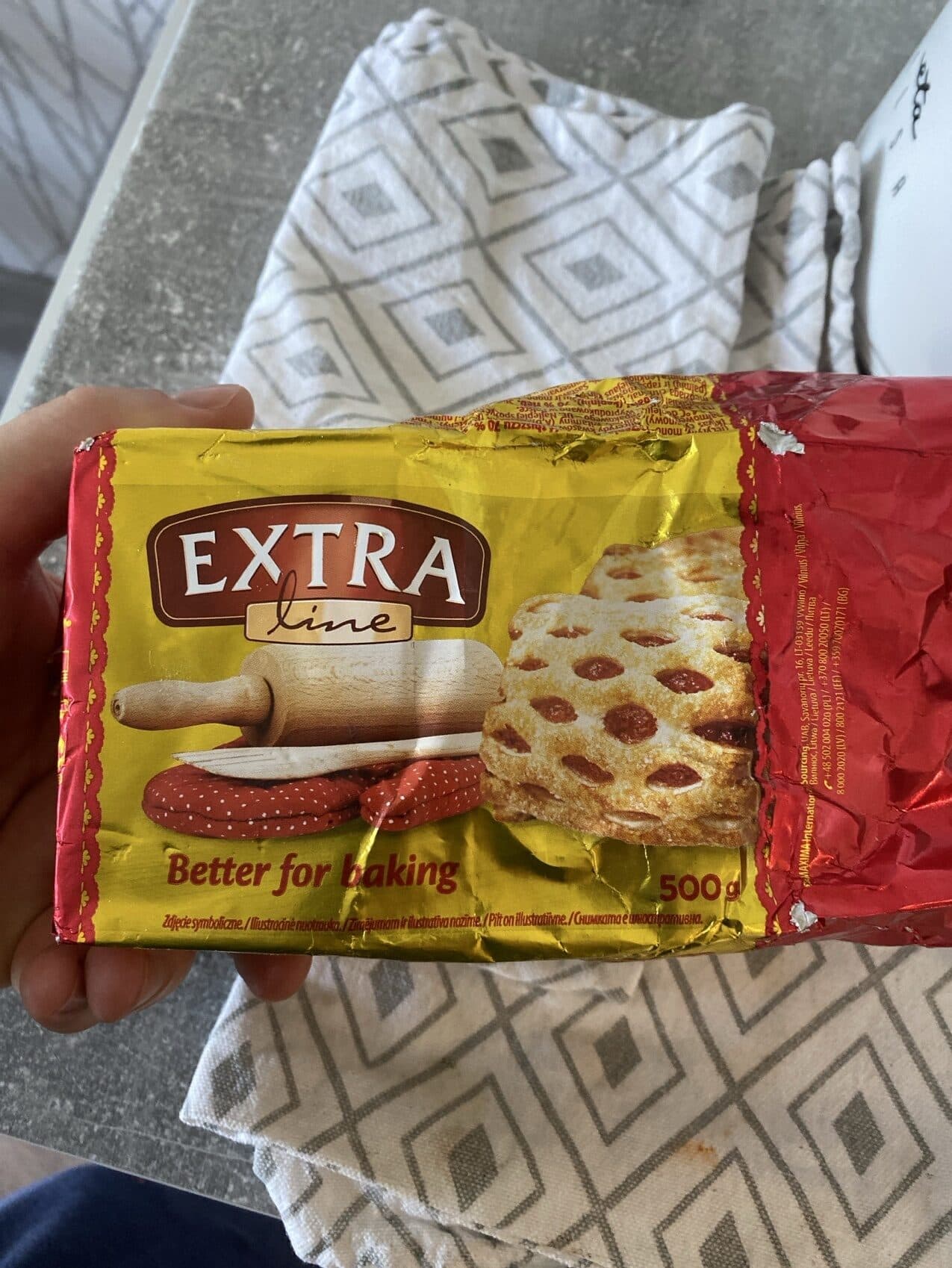 EXTRA Line Margarine packshot