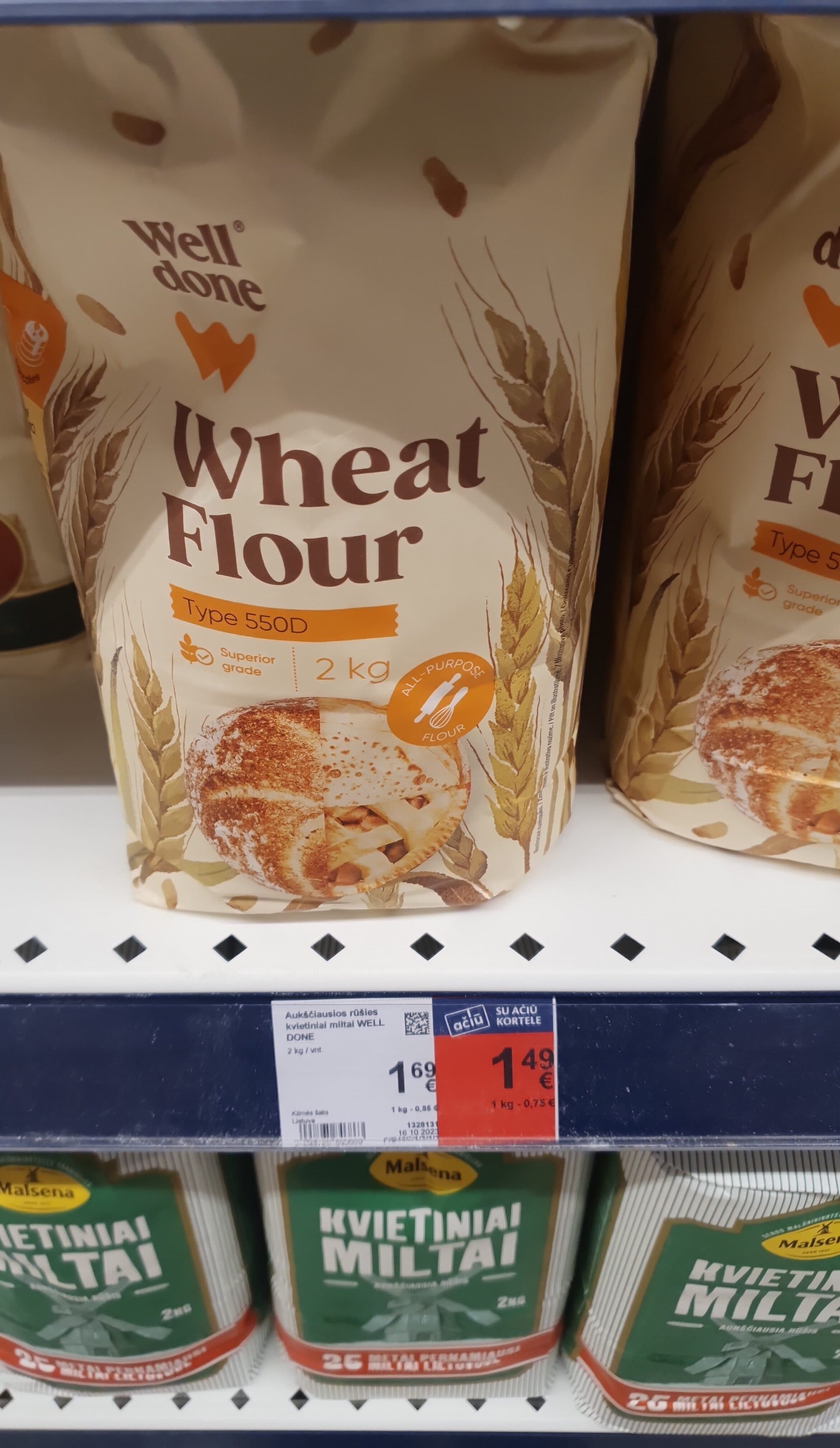 Well done Kvietiniai Miltai packshot