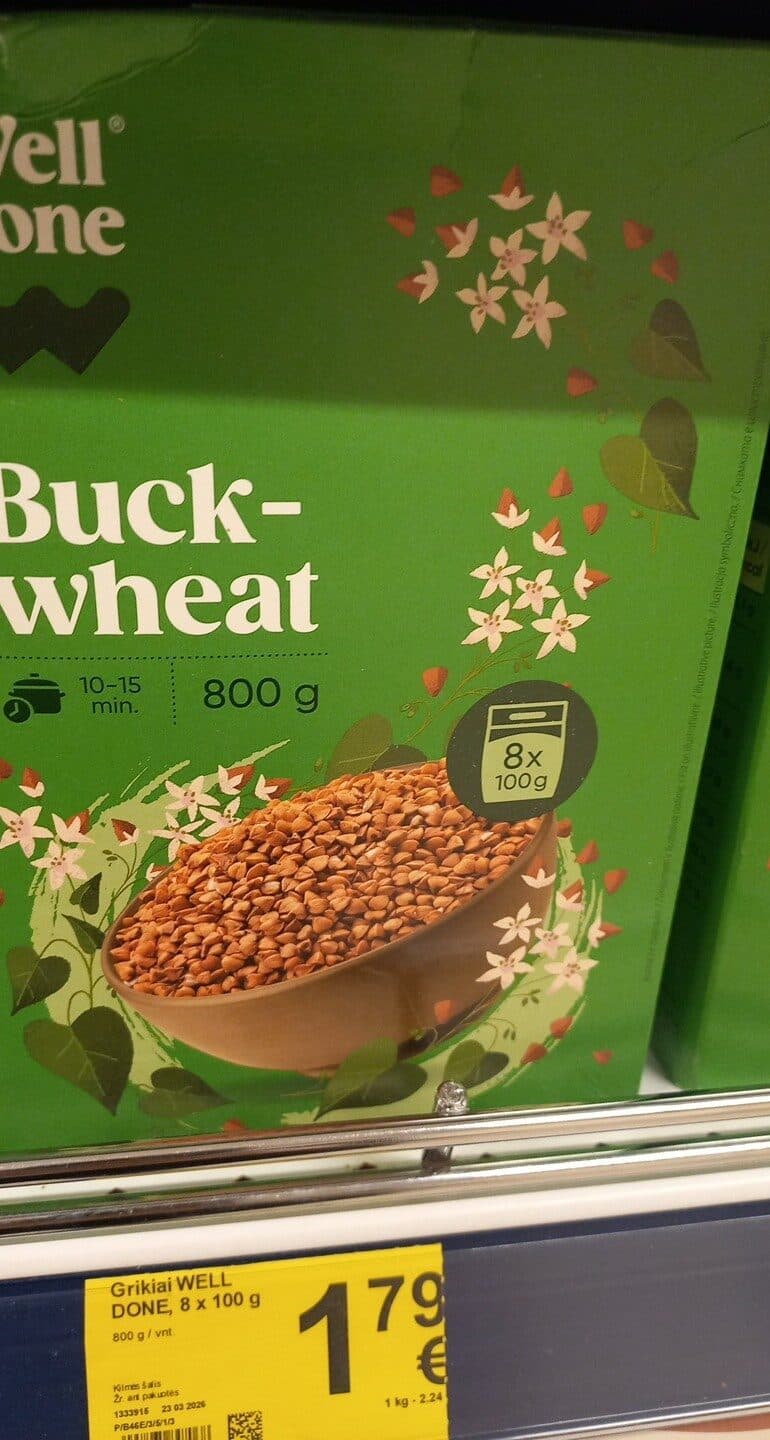 Well Done Buckwheat packshot