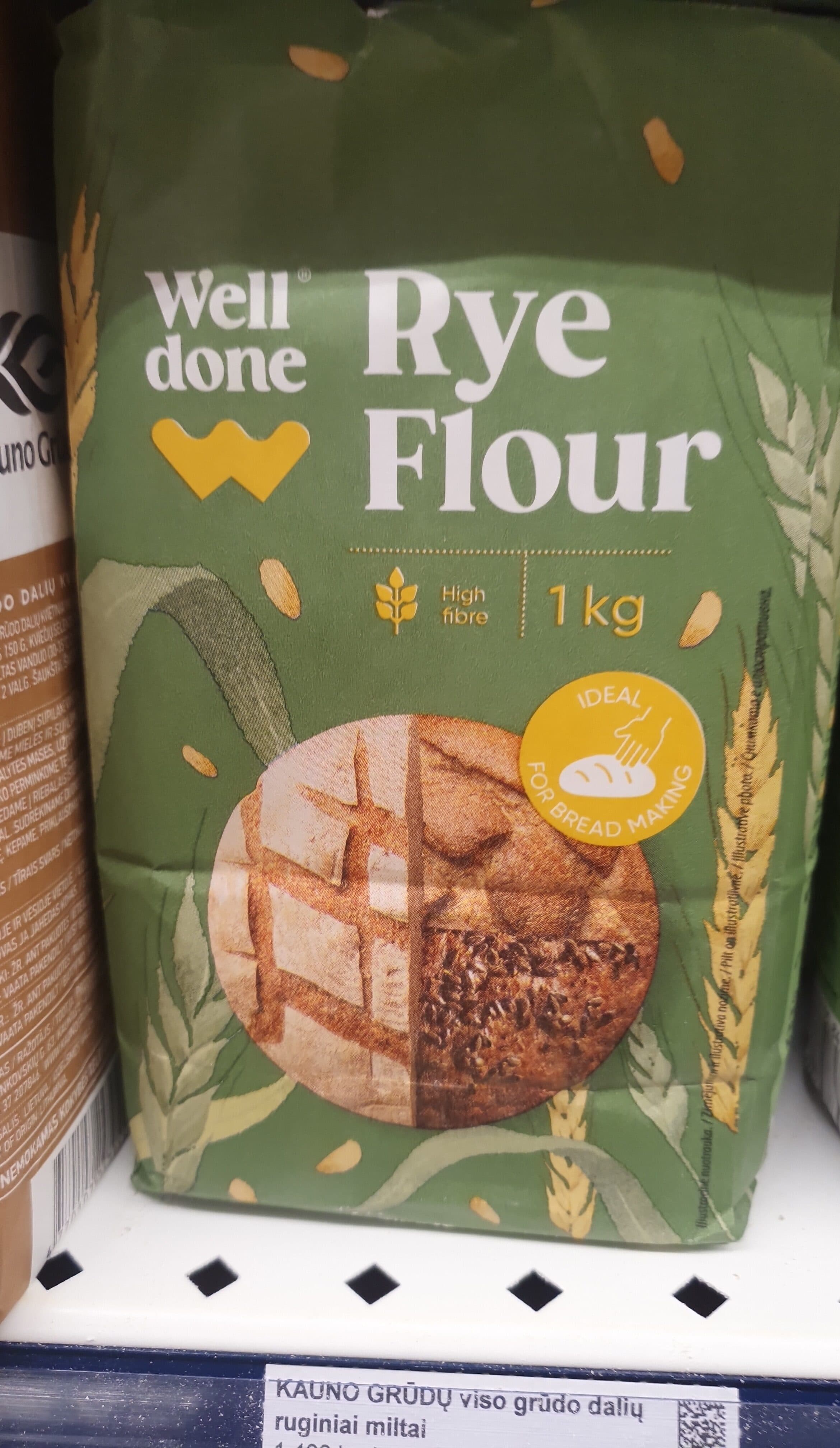 Well done Ruginiai miltai packshot