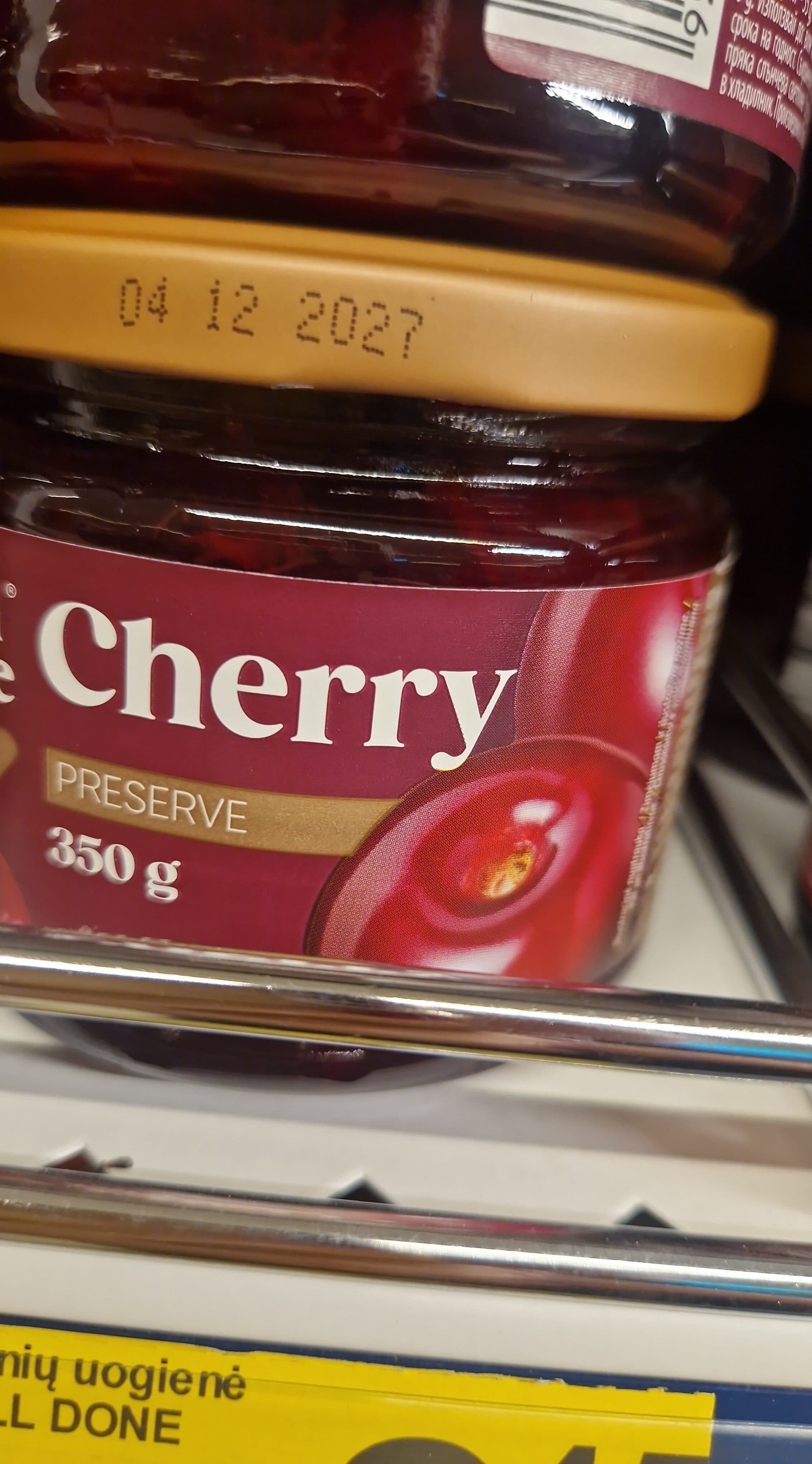 vyšnių uogienė packshot