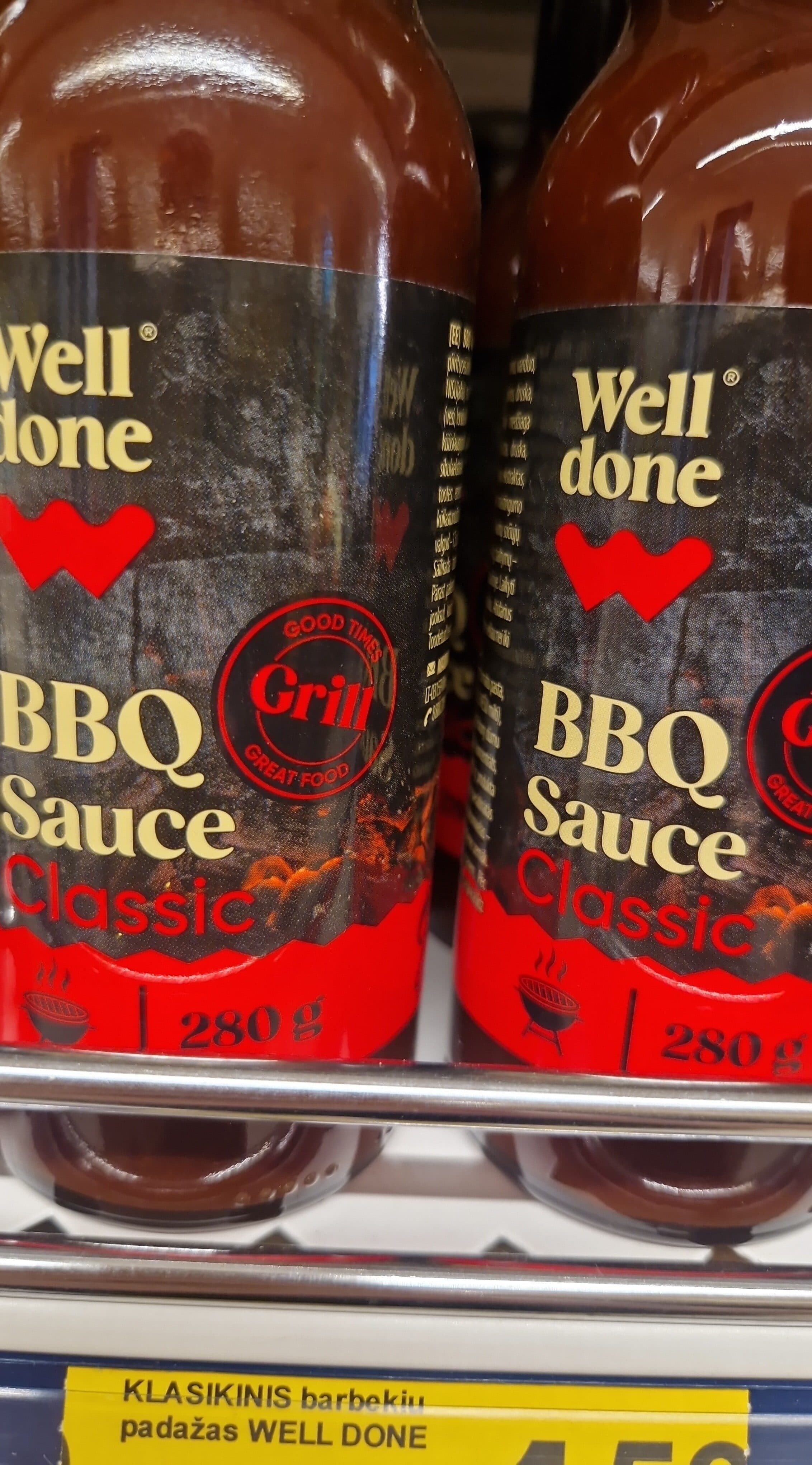 Well Done BBQ Sauce Classic packshot