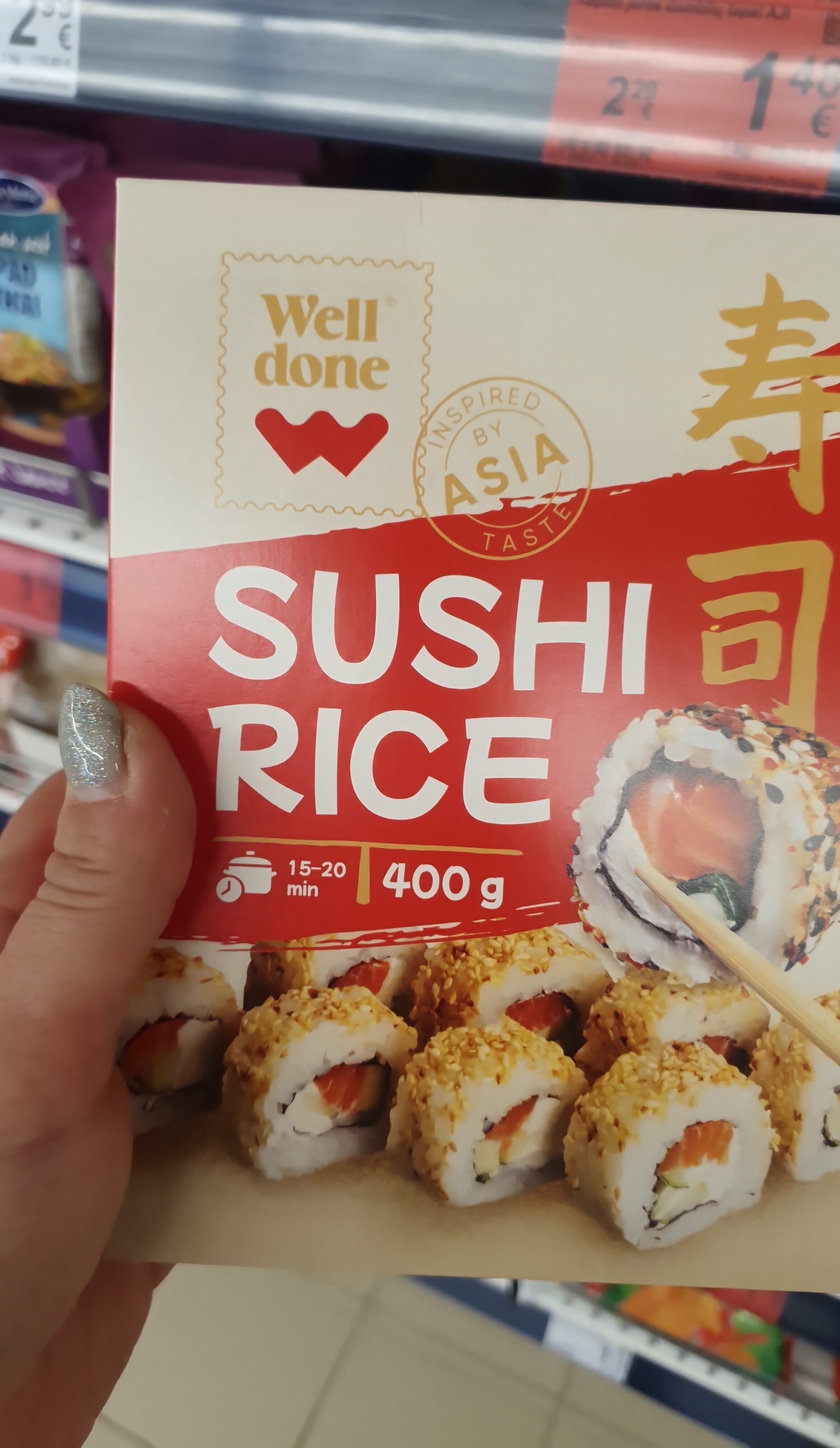 Well Done Ryziai sušiu packshot