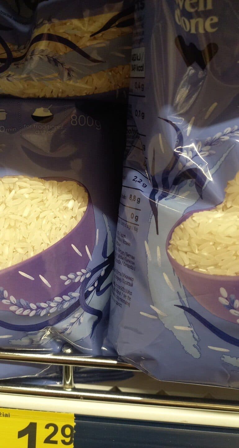 Well Done Long Grain Rice packshot