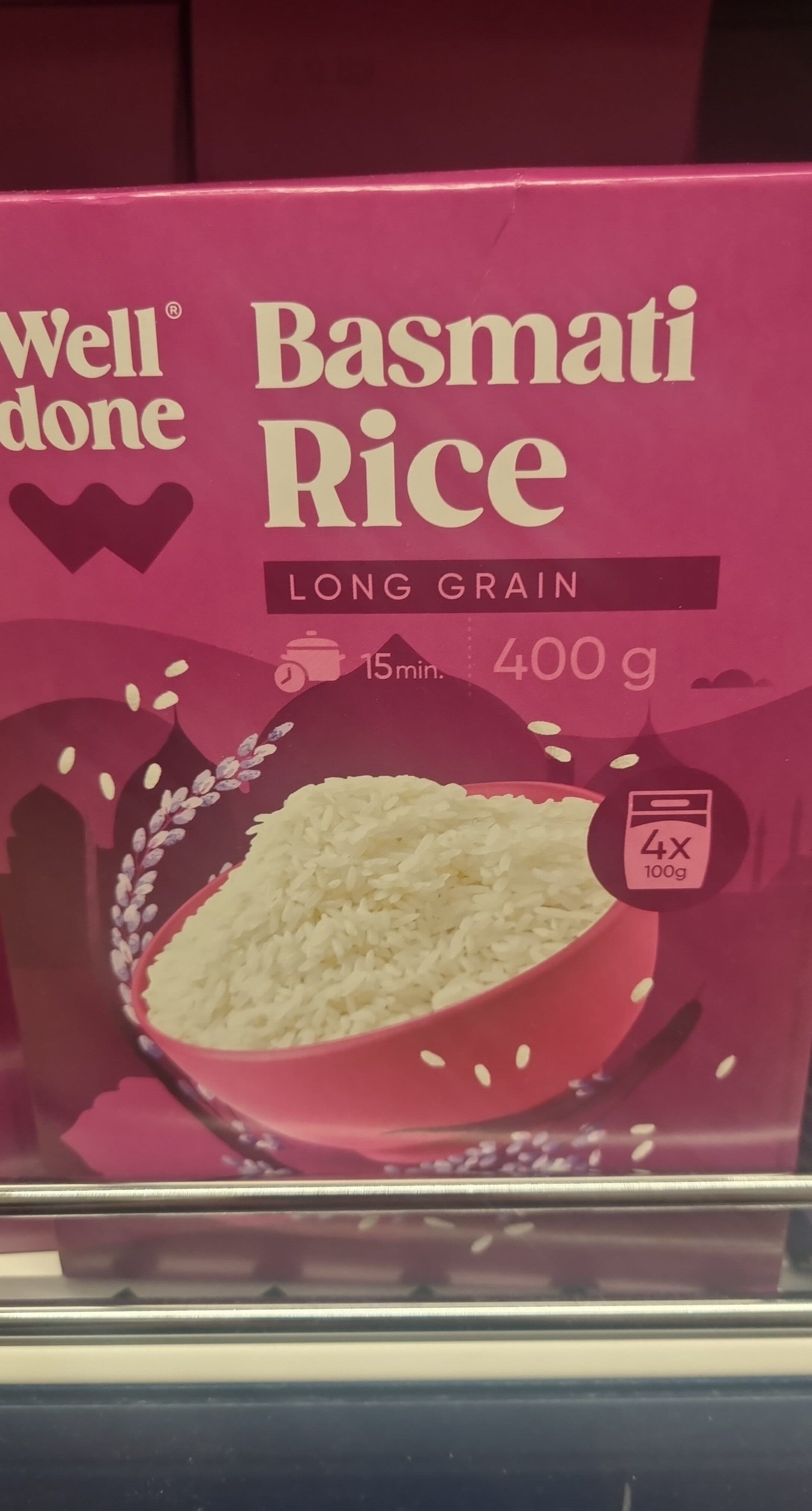 Well Done Basmati Rice packshot