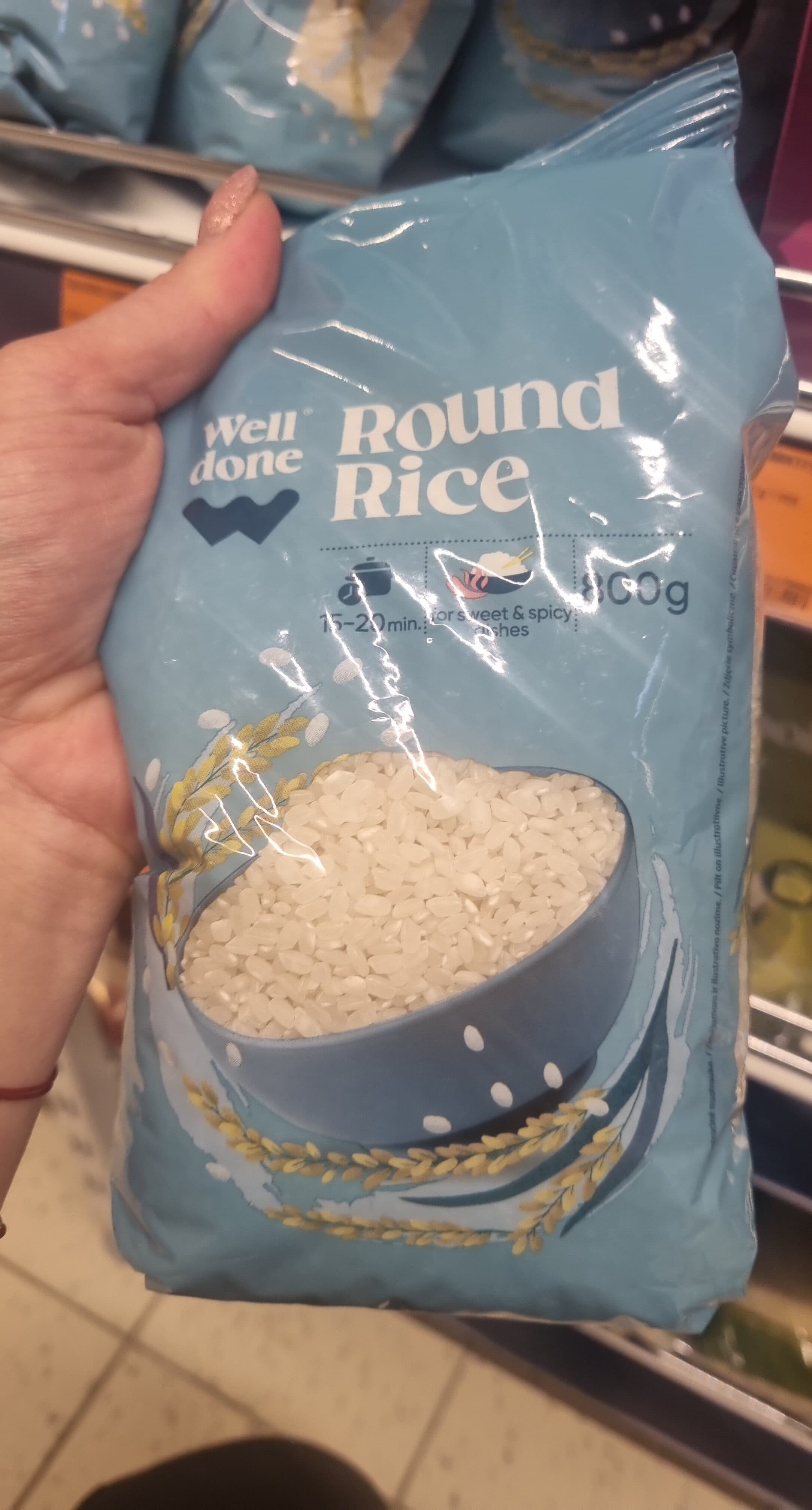 Well Done ryžiai packshot