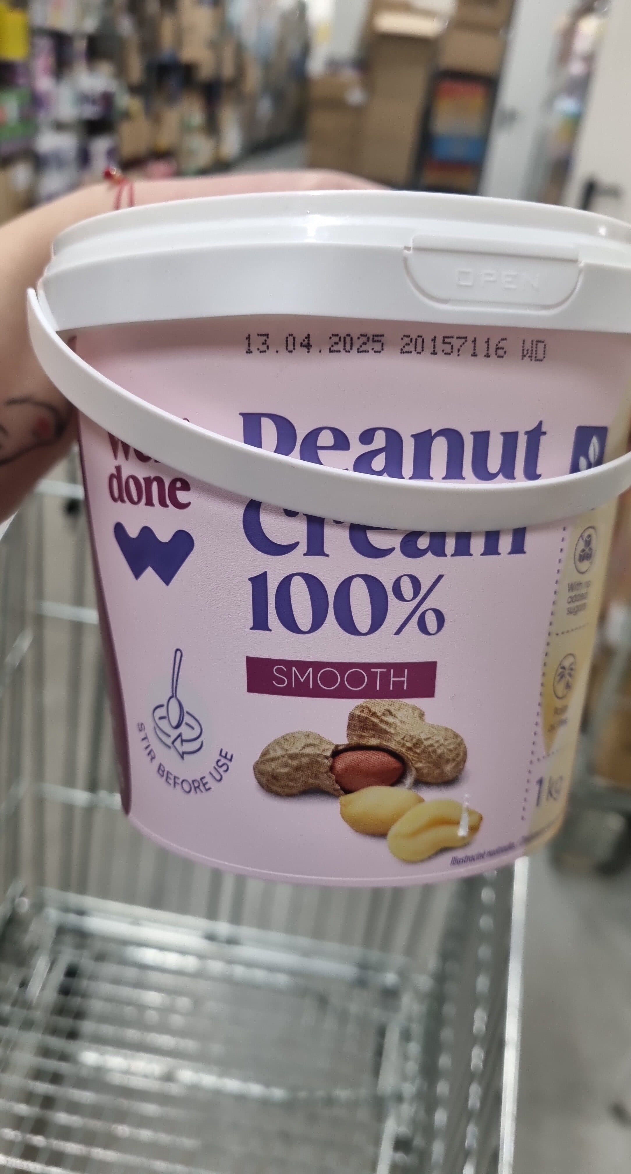 well done riesutu kremas kibire packshot