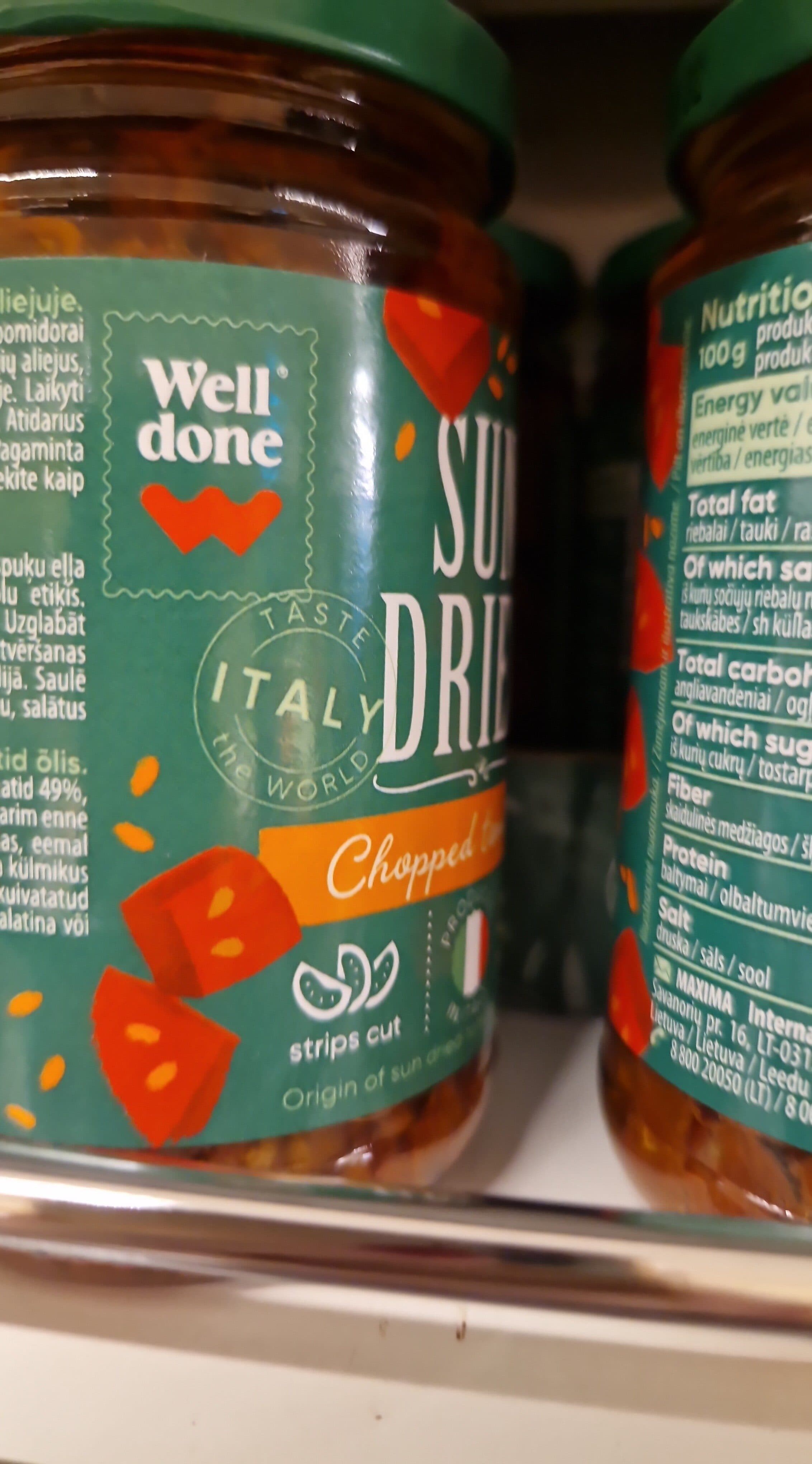 Well Done Sundried Chipped Tomatoes packshot