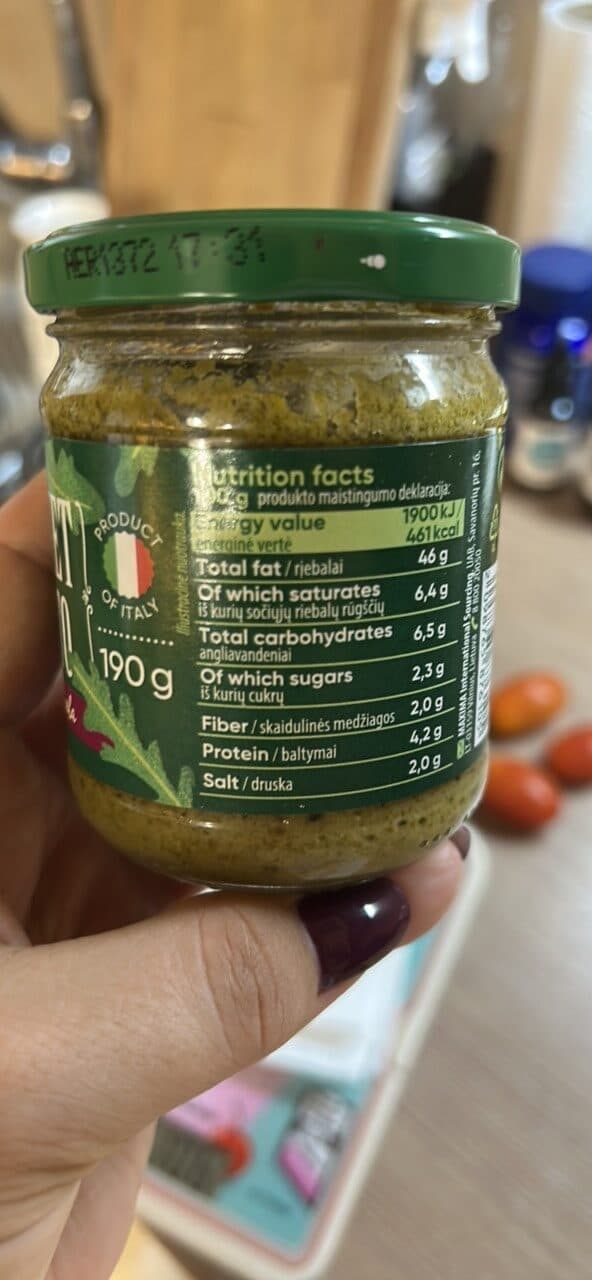 Well Done Rocket Pesto Alla Rucola packshot