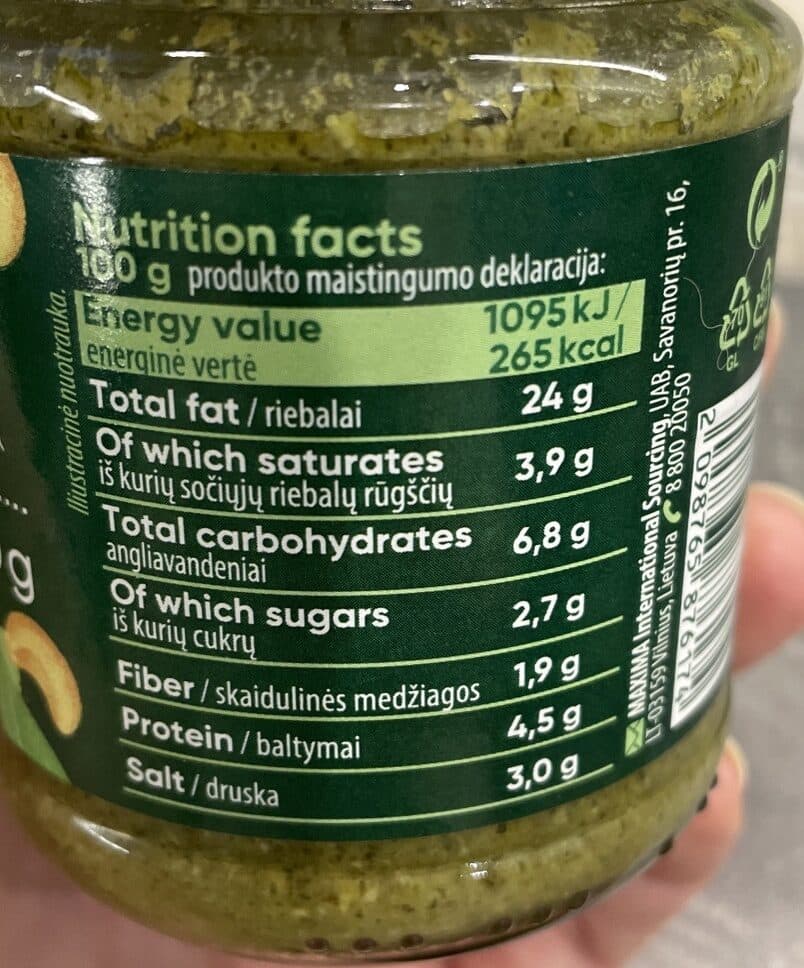 Well Done Pesto Verde With Basil packshot
