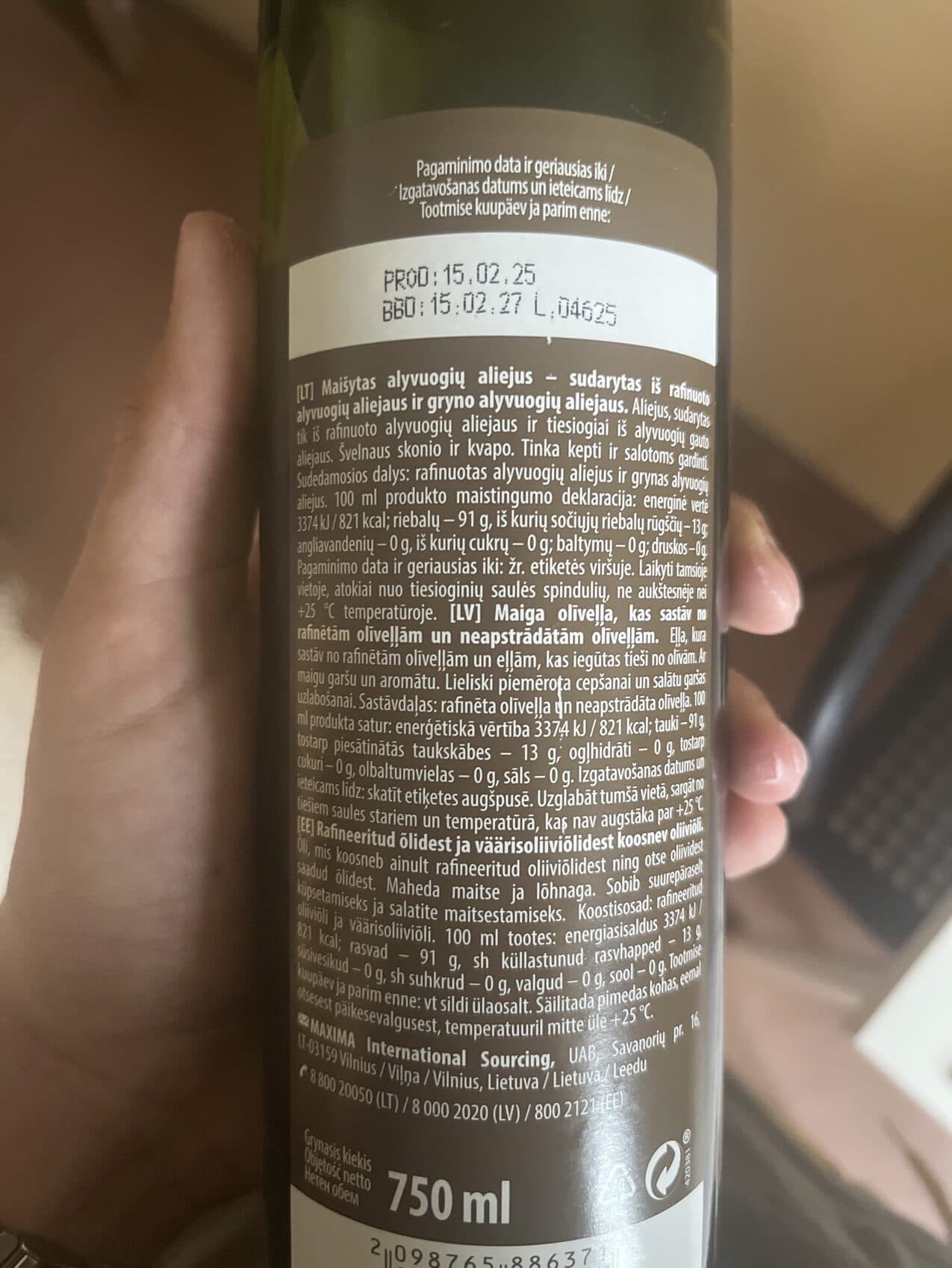 Well Done Olive Oil packshot