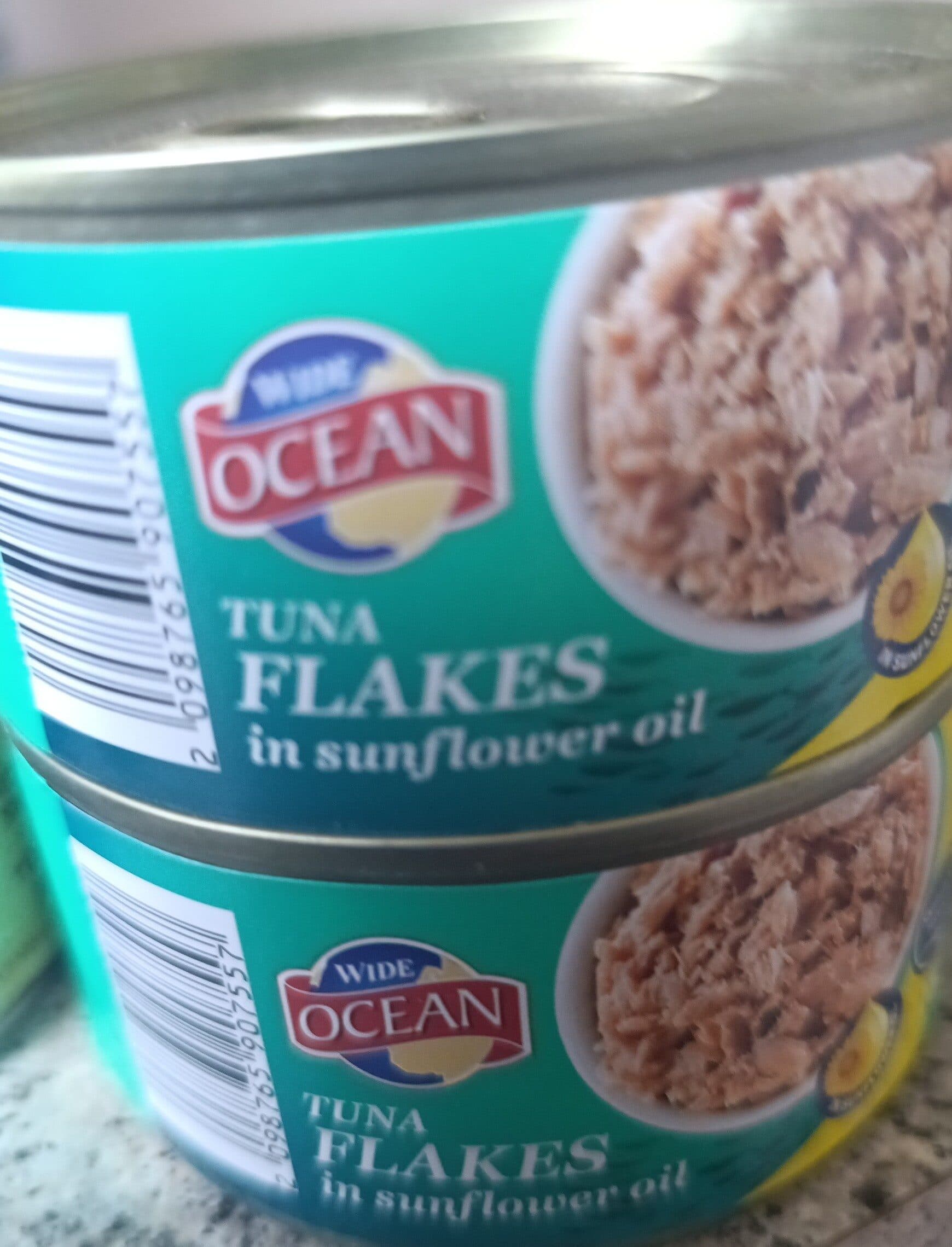 Wide Ocean Tina Flakes In Sunflower Oil packshot