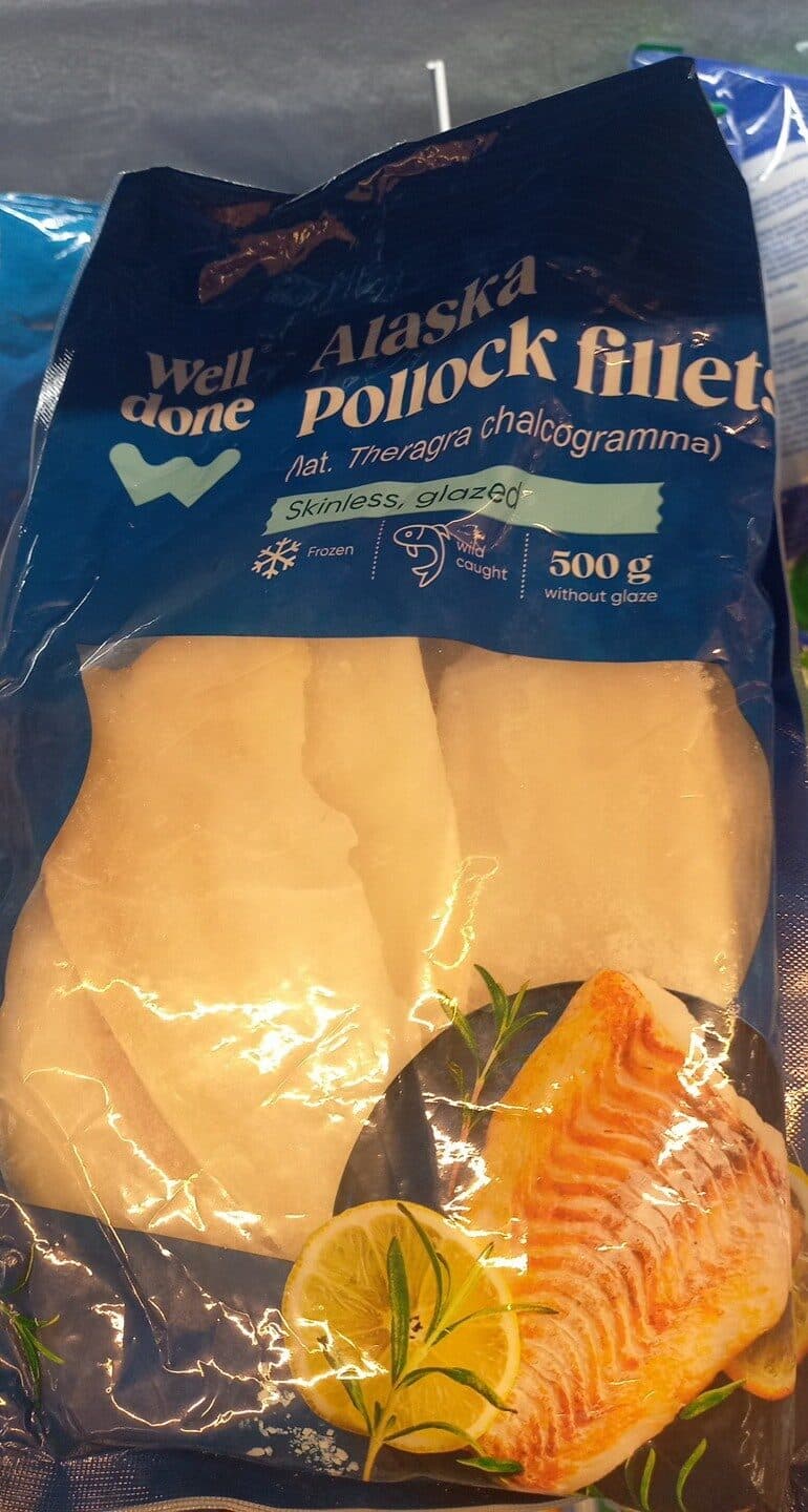 Well Done Alaska Pollock Fillets packshot