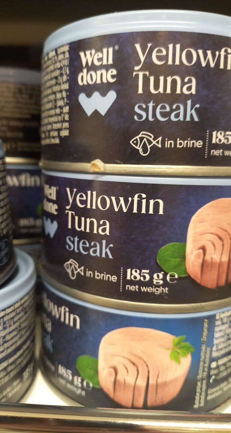 Well Done Yellowfin Tuna Steak packshot