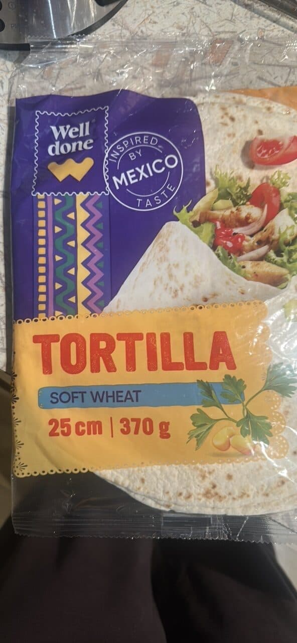 Well done well done tortilija packshot