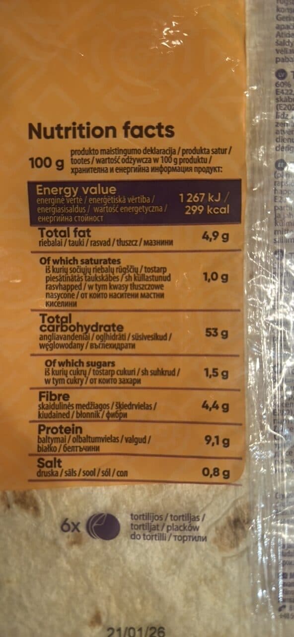 Well done well done tortilija packshot