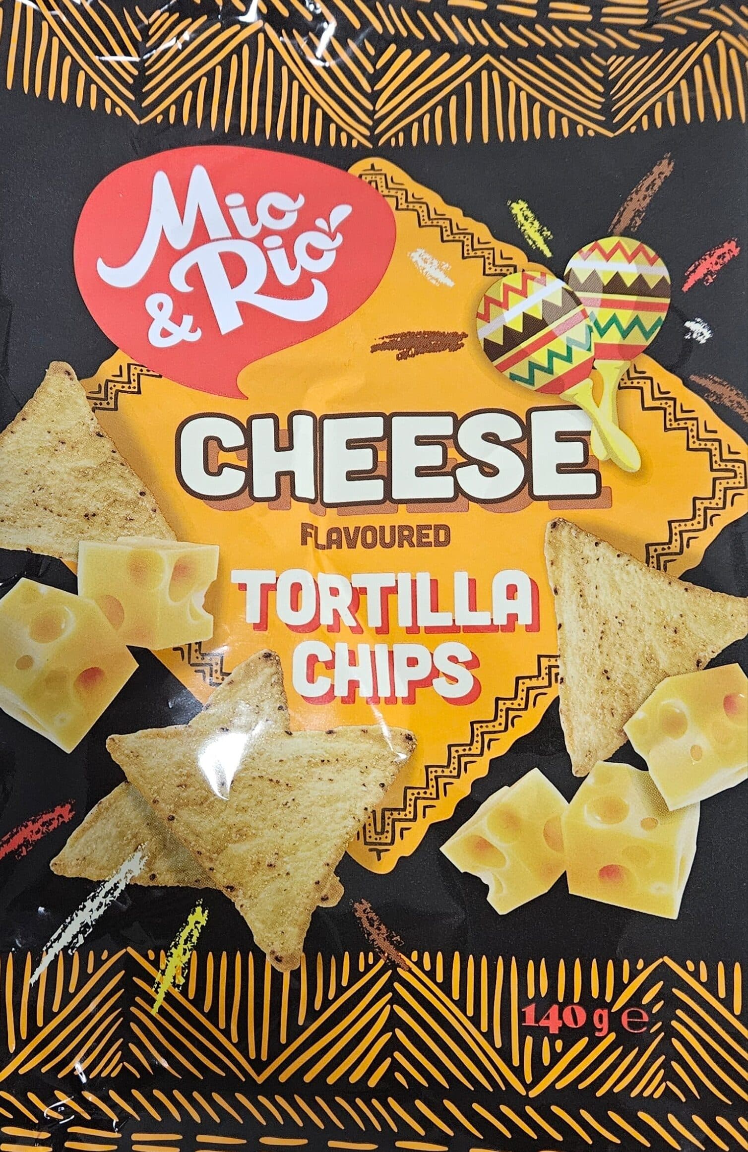 Mio&Rio Tortilla Chips Cheese Flavoured packshot