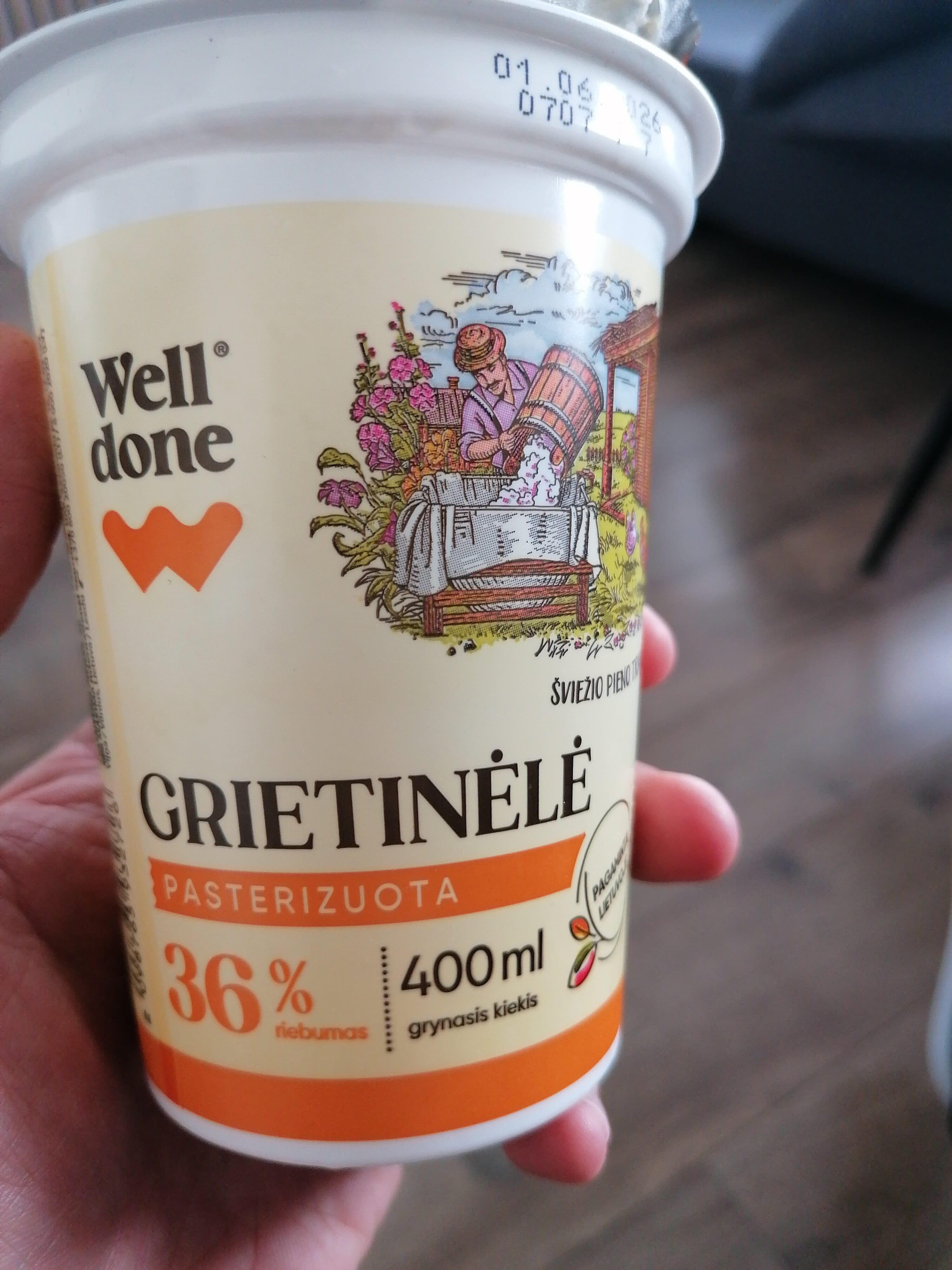 Well Done Heavy Cream packshot