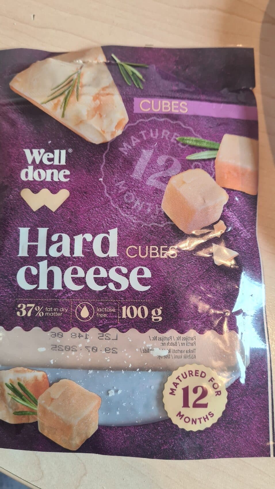 Well Done Hard Cheese packshot