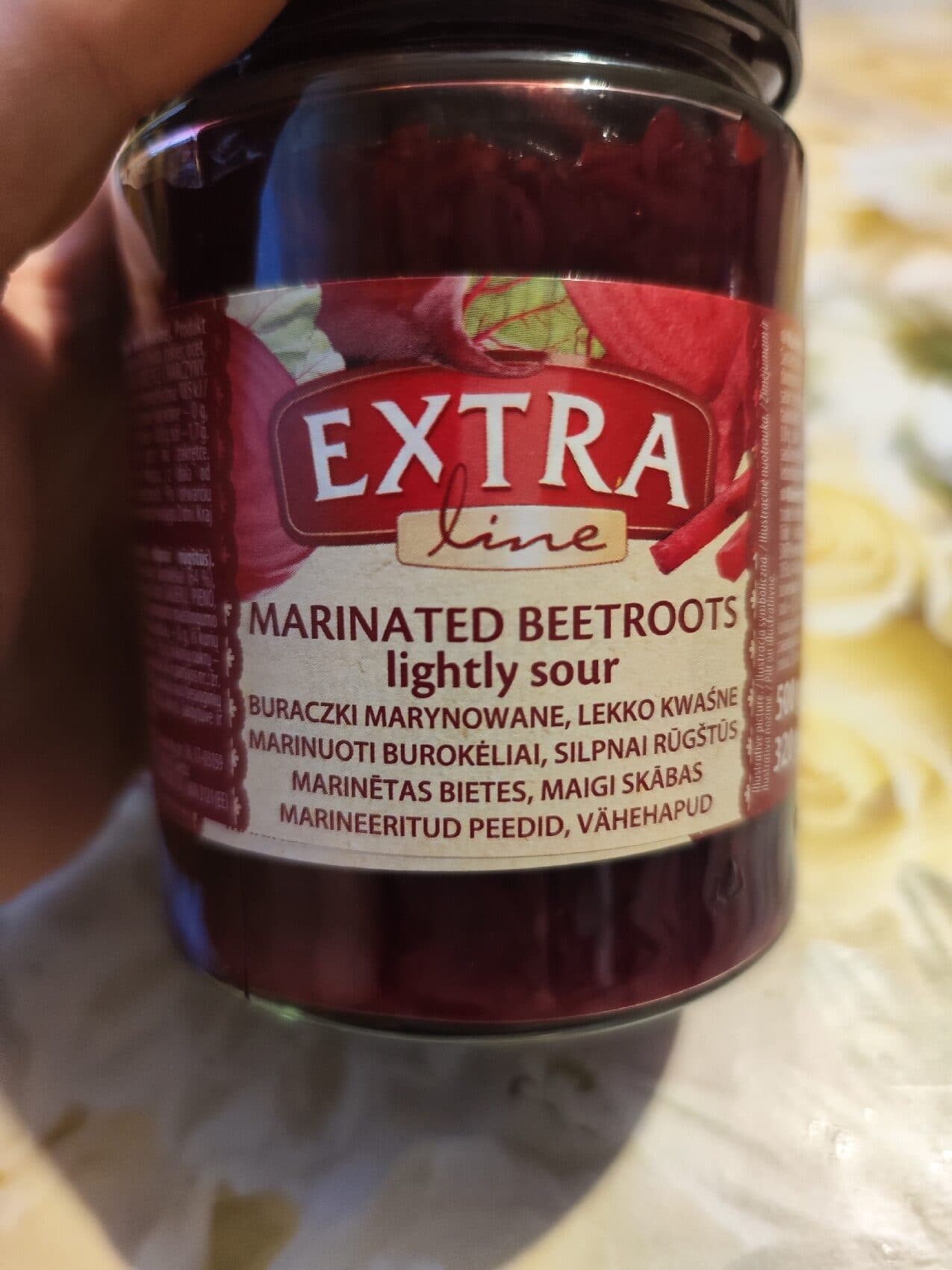 Extra Line Marinated Beetroots packshot
