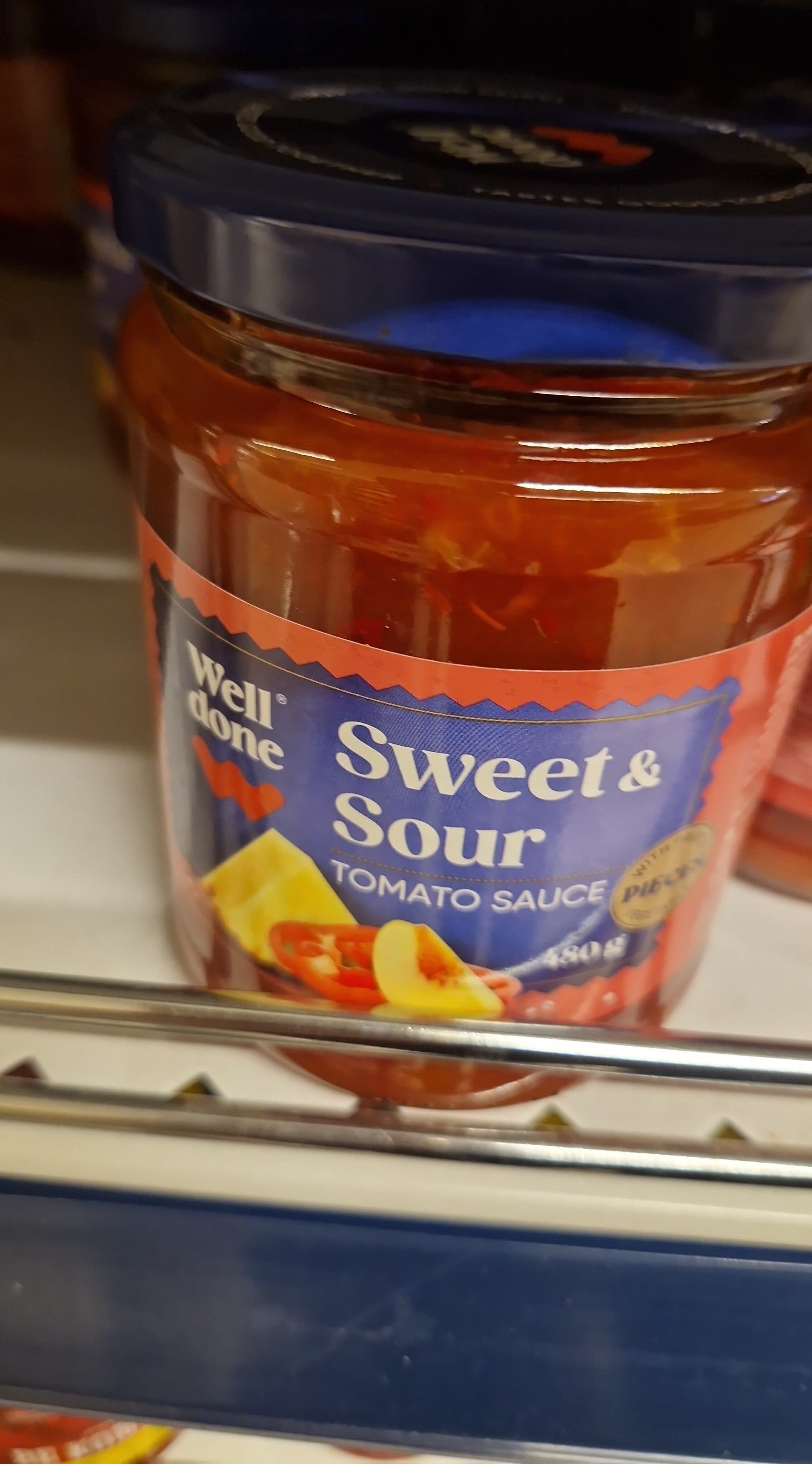 Well Done Sweet And Sour Tomato Sauce packshot