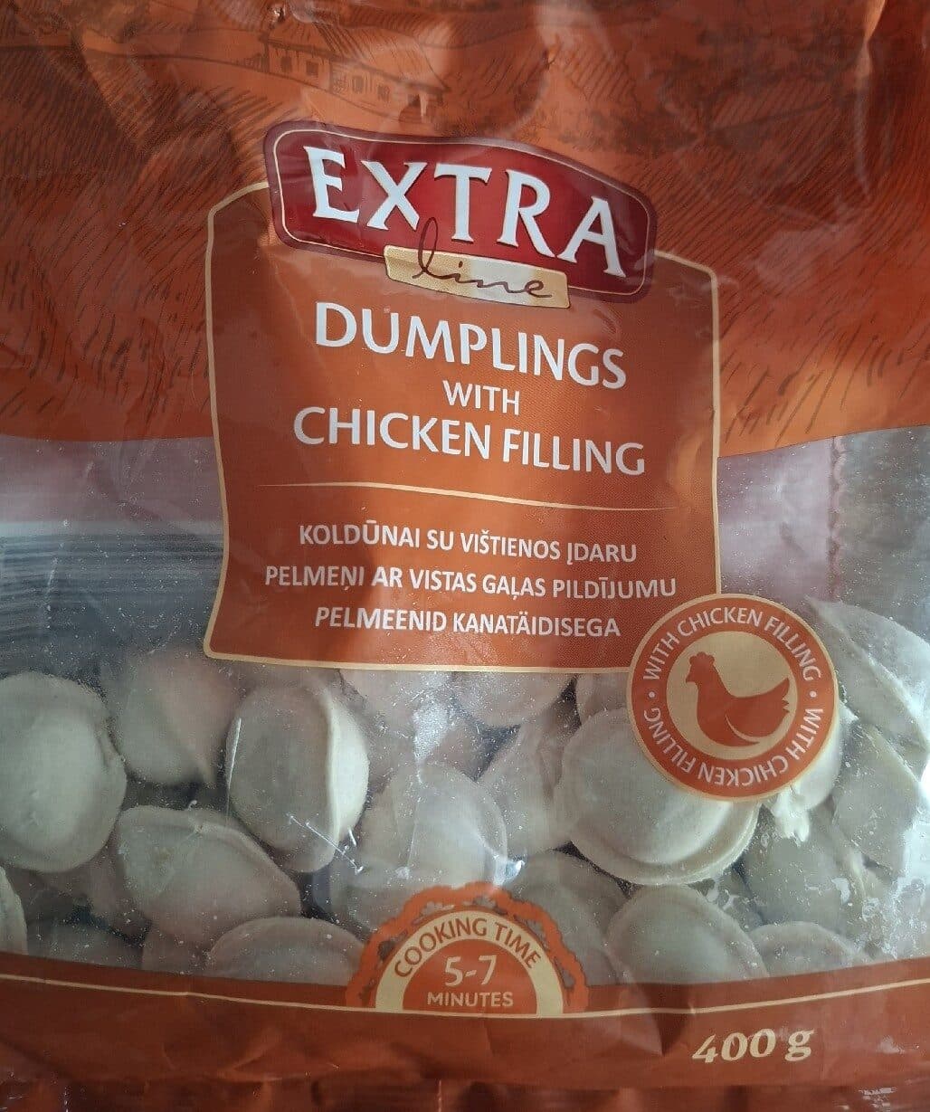 Extra Chicken Dumplings packshot