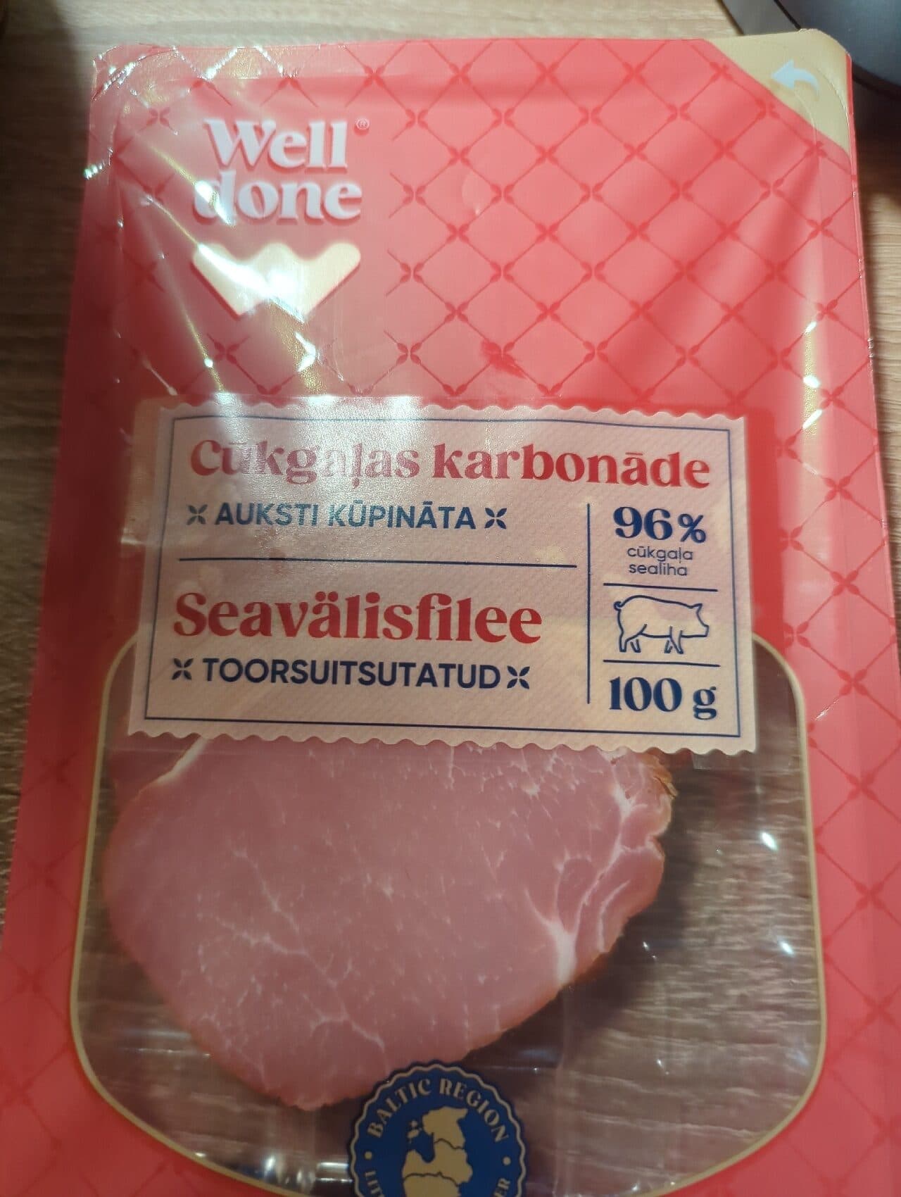 Well Done Cūkgaļas Karbonade packshot