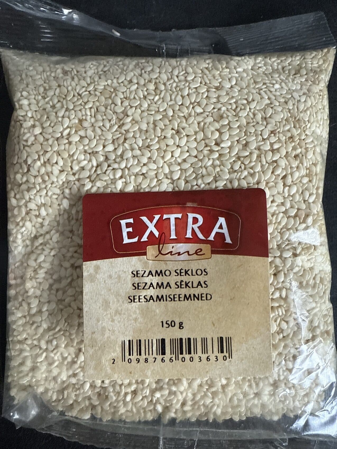Extra Sezamo Sėklos packshot