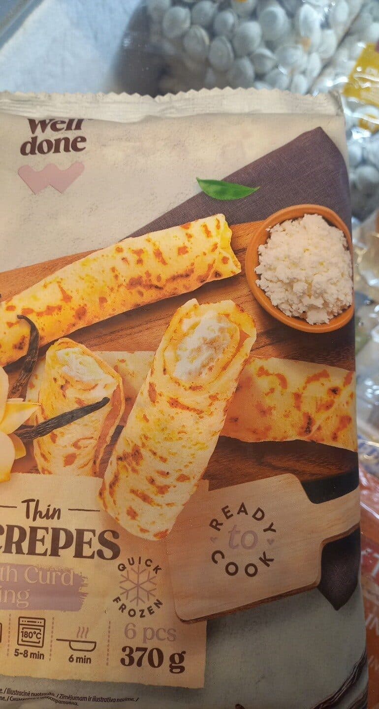 Well Done Thin Crepes packshot