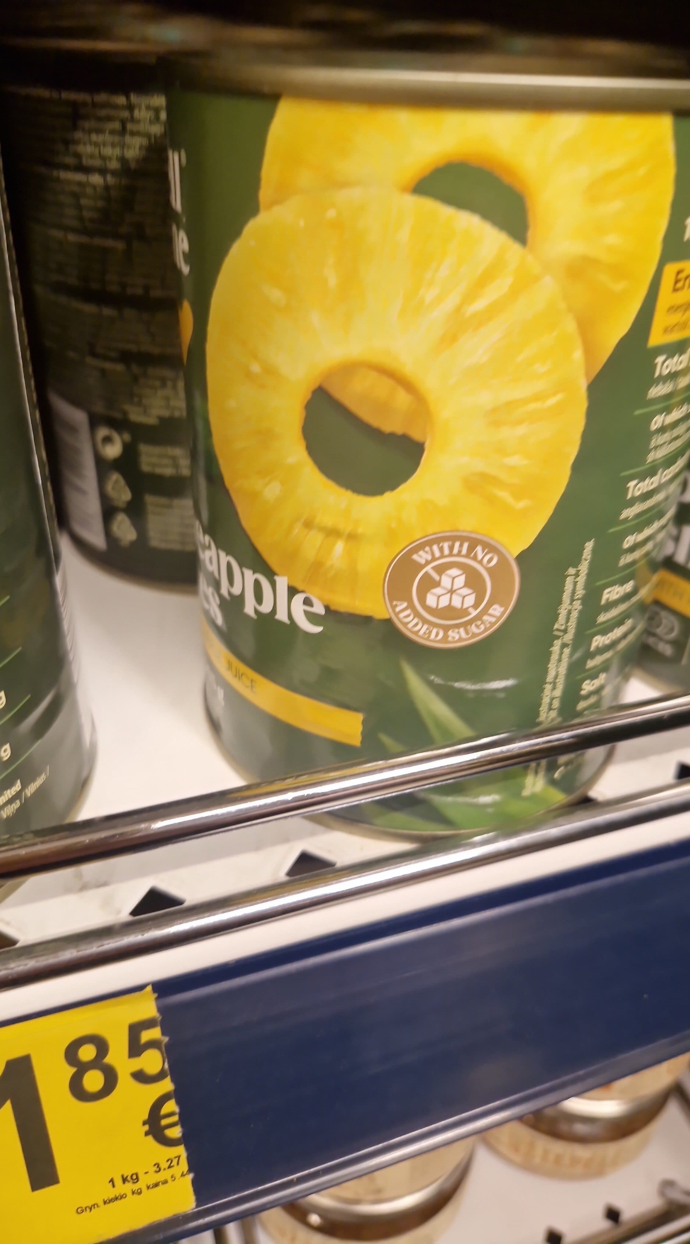 Well Done ananasų griežinėliai packshot
