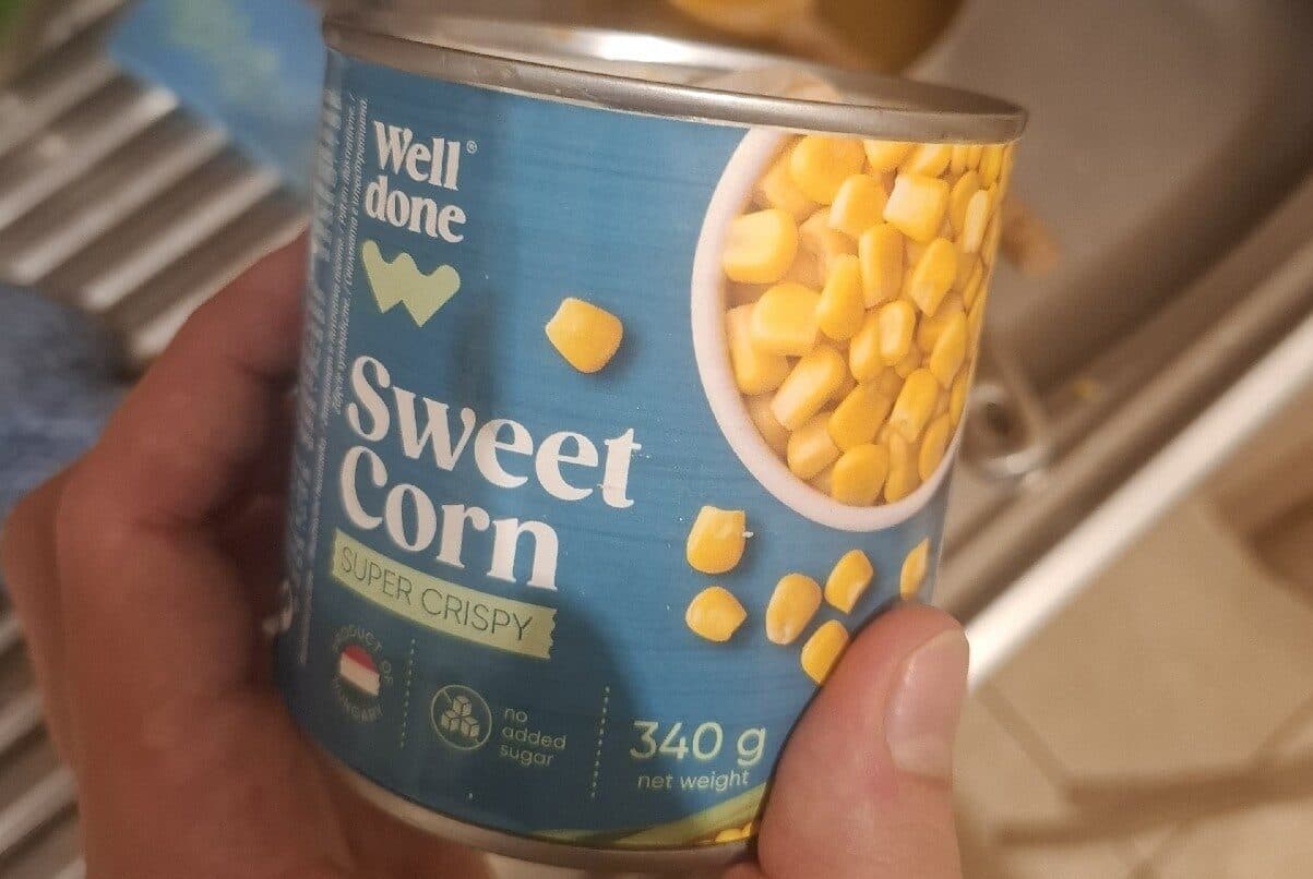 Well Done Sweet Corn packshot