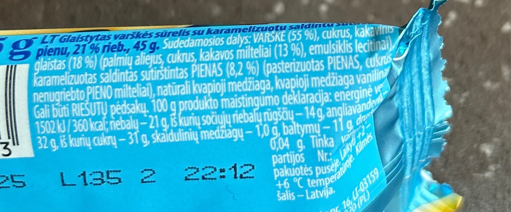 Well done Glaistytas varškės sūrelis su karamelizuotu saldintu sutirštintu pienu packshot