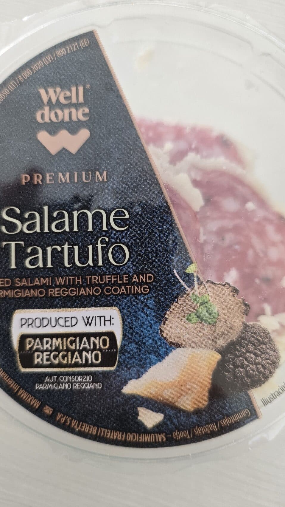 Well Done Salame Tartufo packshot