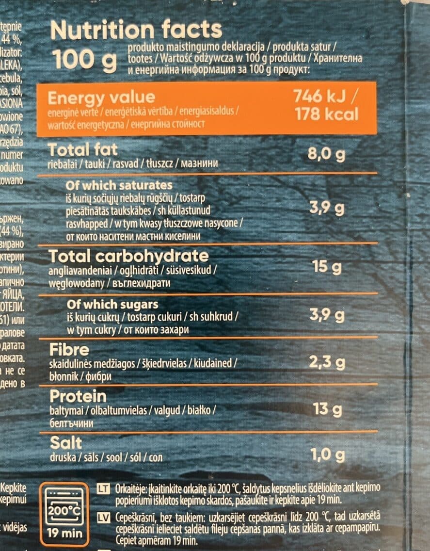 Well Done Fish Fillets With Cheese Sauce packshot