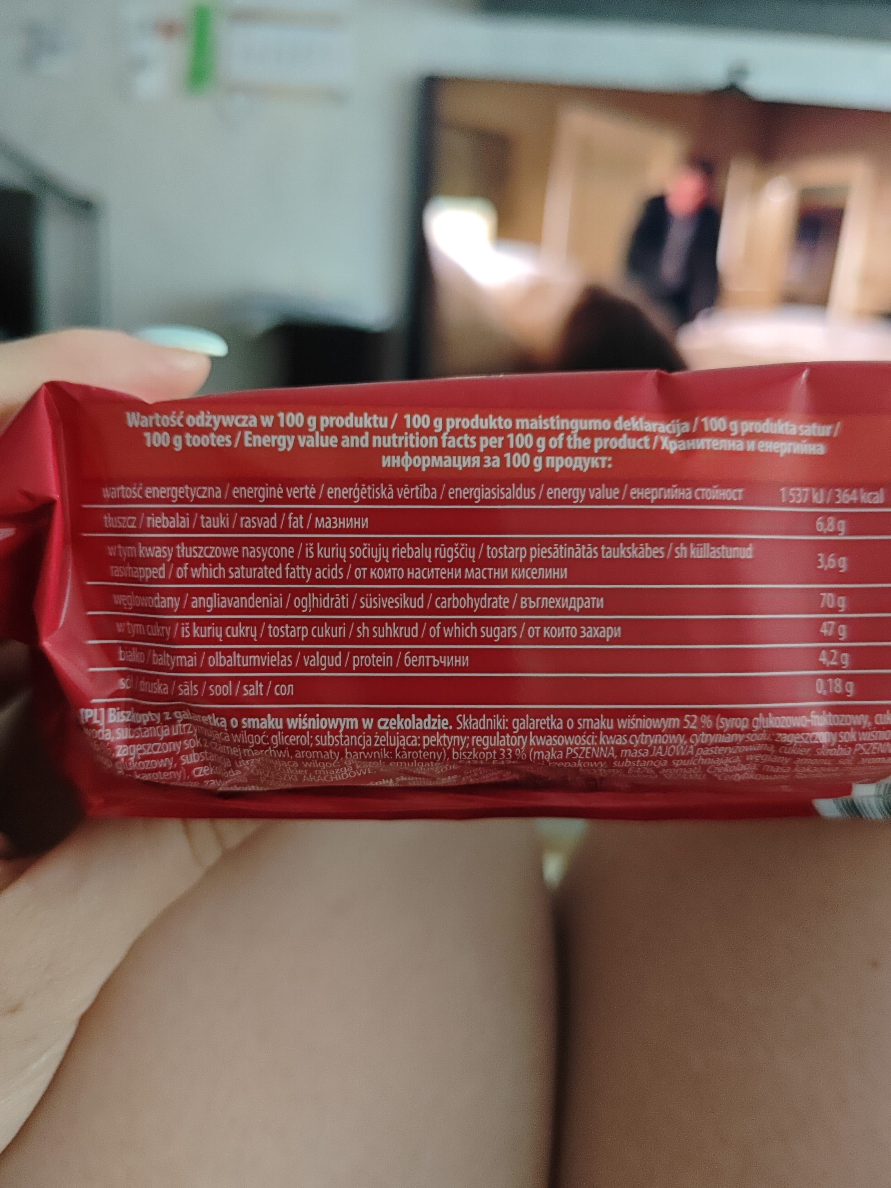 Mio & Rio Sweet Cherry Flavoured Jaffa Cakes packshot