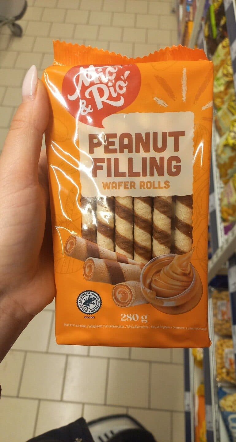 Mio & Rio Wafer Filling Wafer Rolls packshot