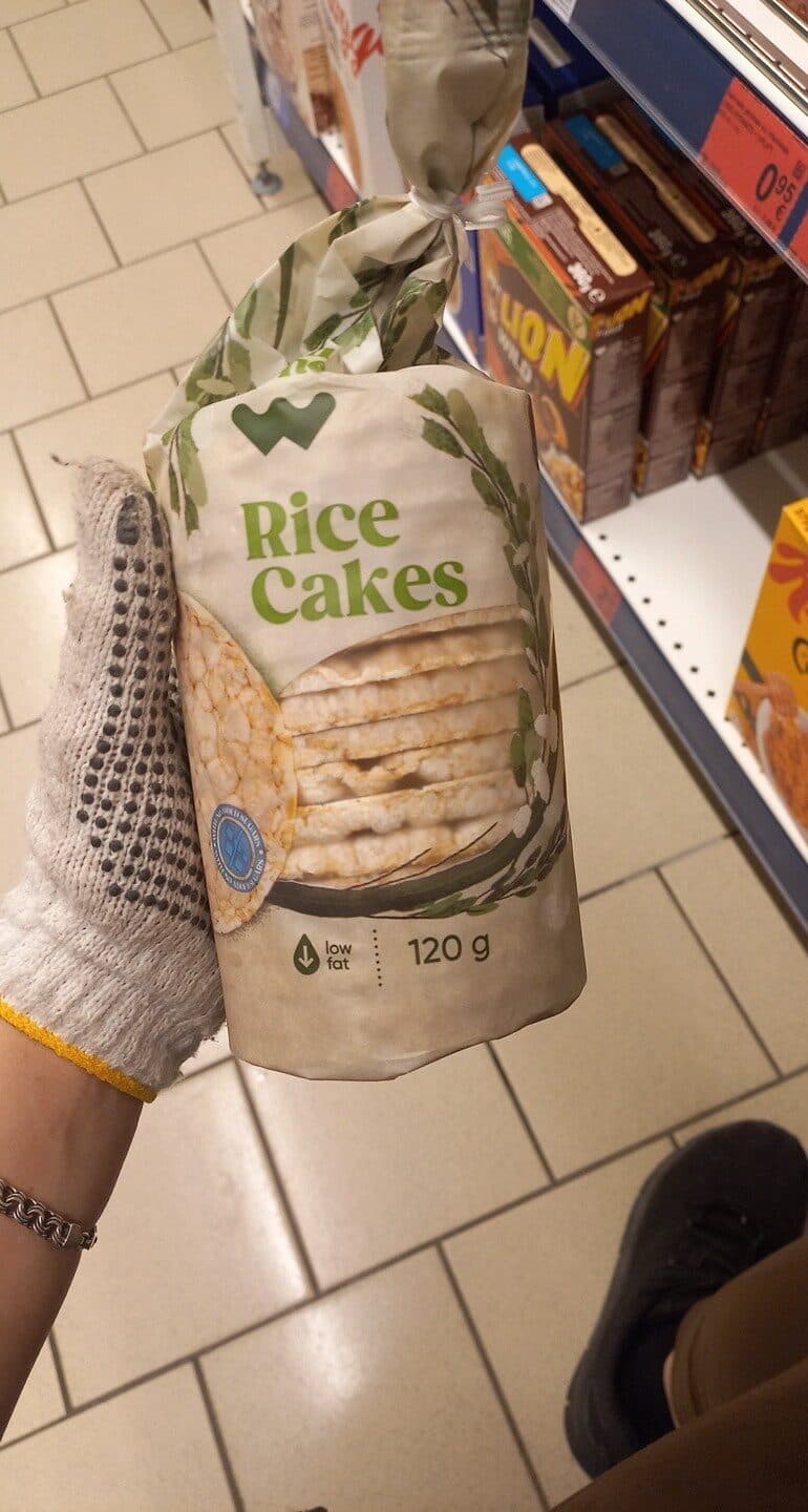 Well done Rice Cakes packshot