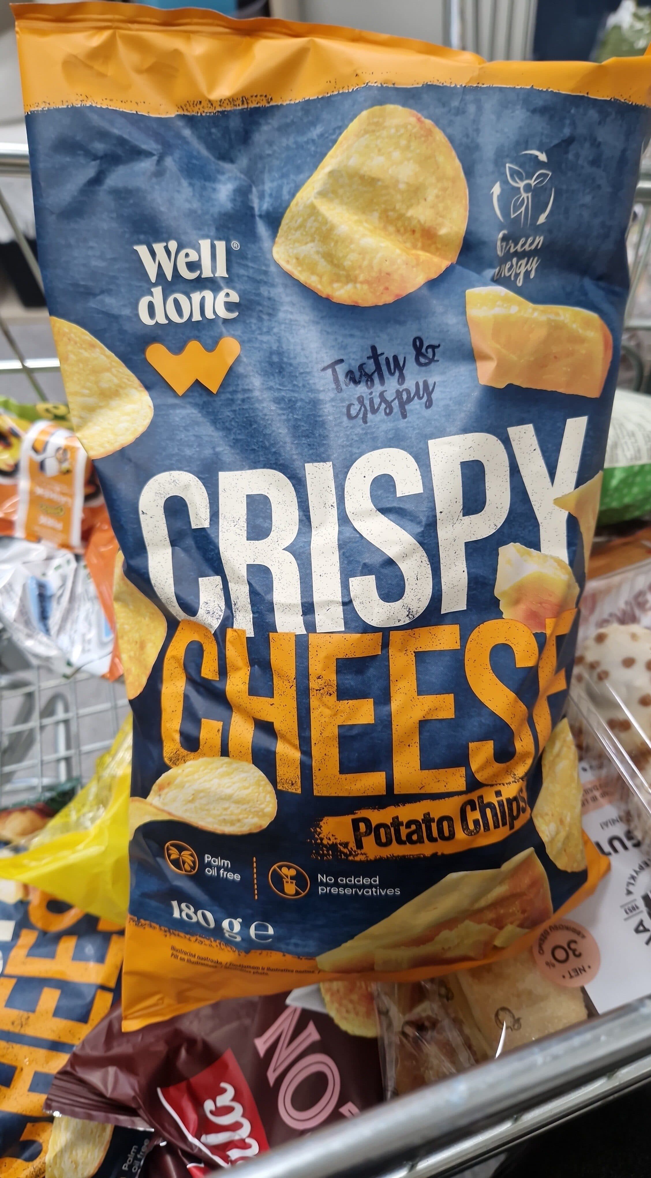 Well Done Juustukrõpsud packshot