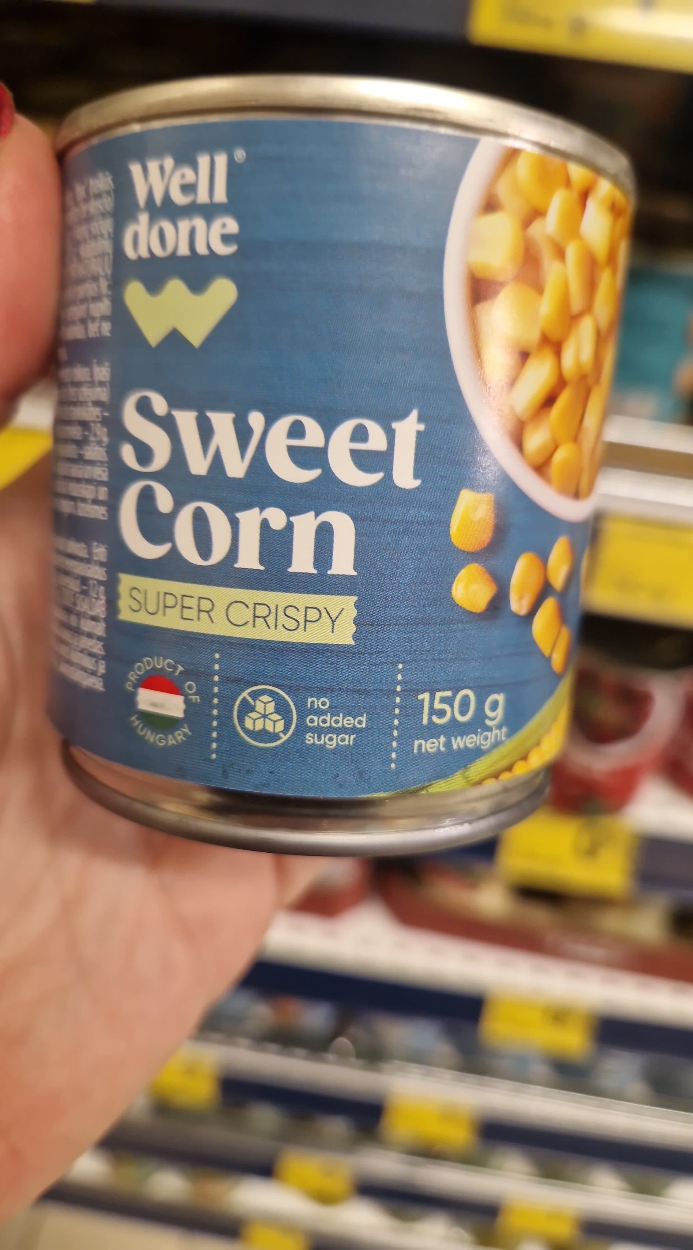 Well done Sweet Corn packshot
