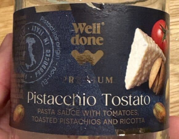 Well Done Pistacchio Tastato packshot